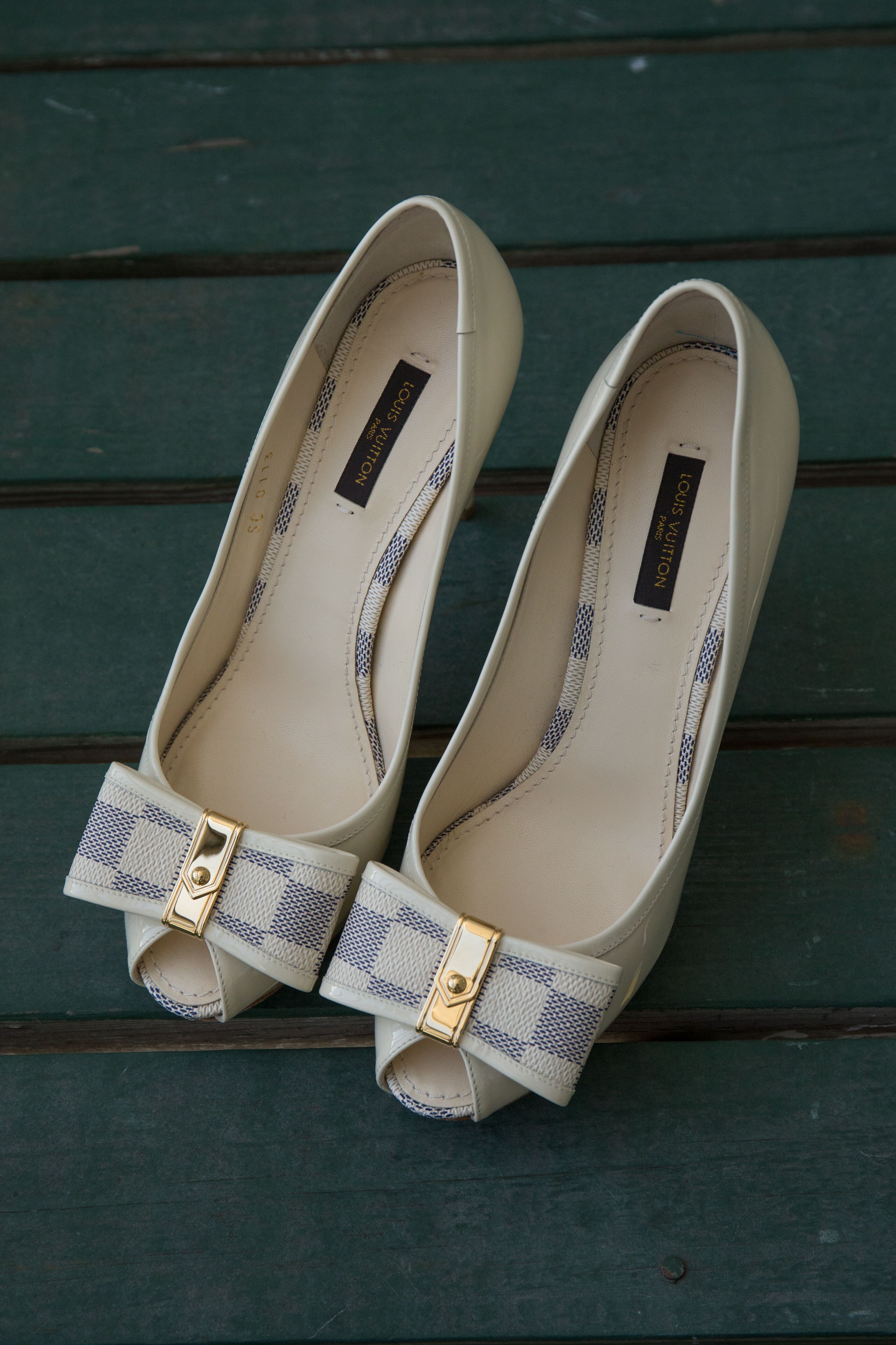 High-heeled shoe Louis Vuitton Court shoe Wedding Shoes, woman