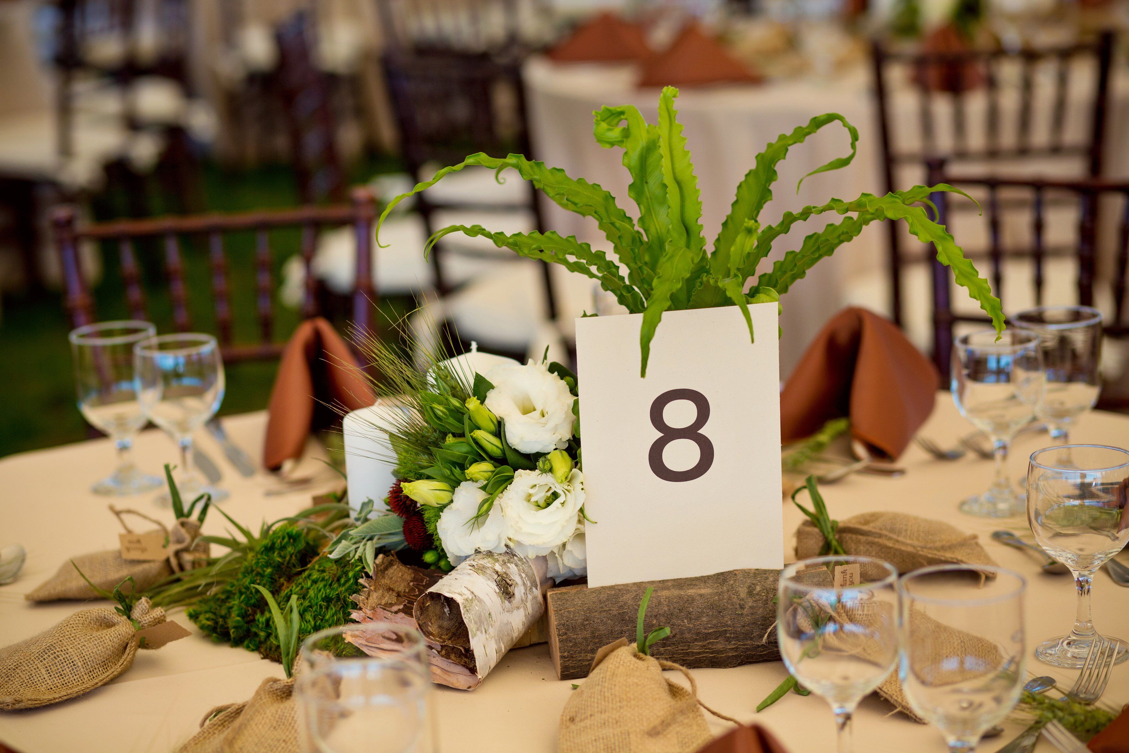 Rustic Earthy Centerpieces