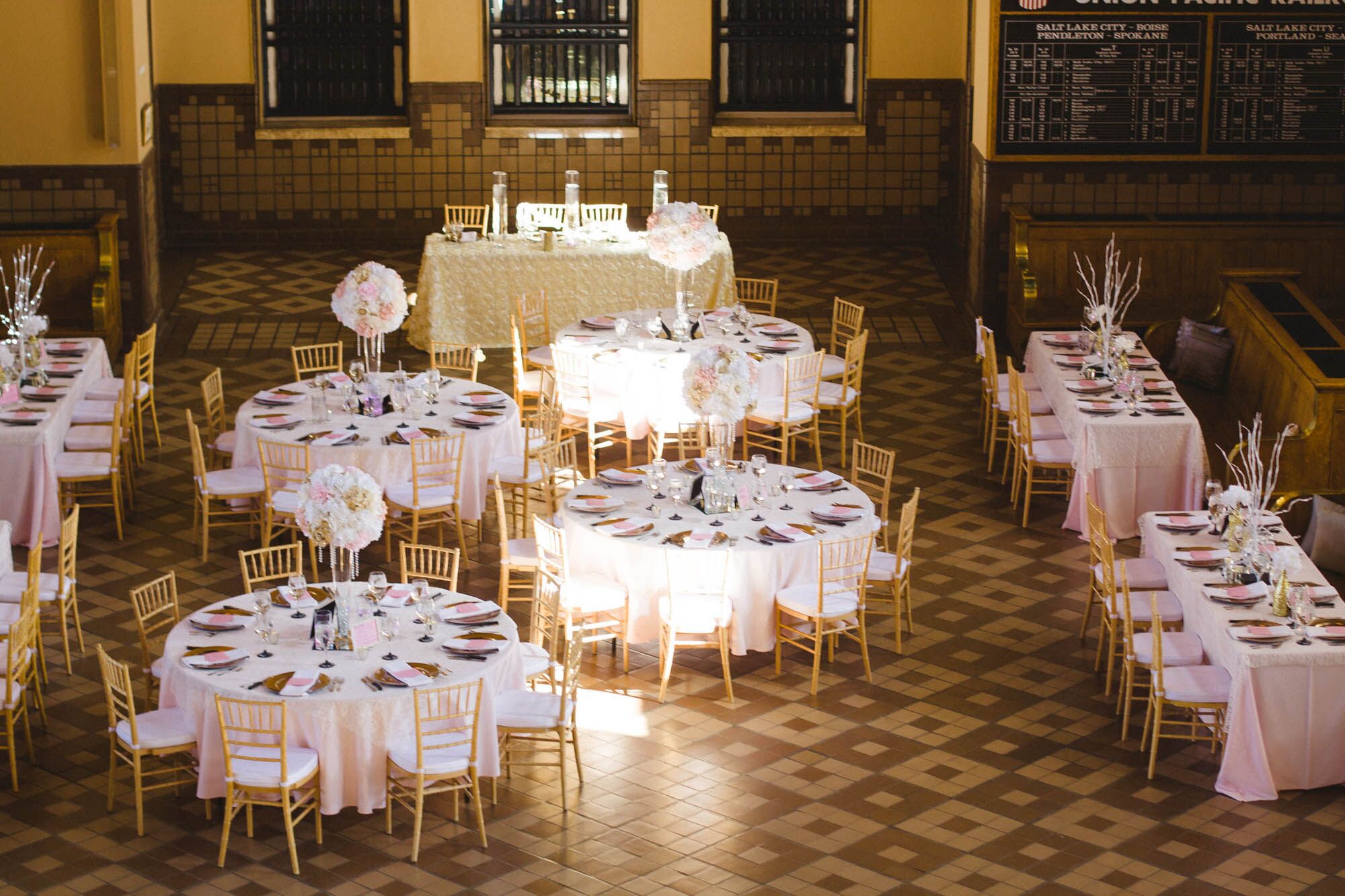 A Boise  Train Depot Reception