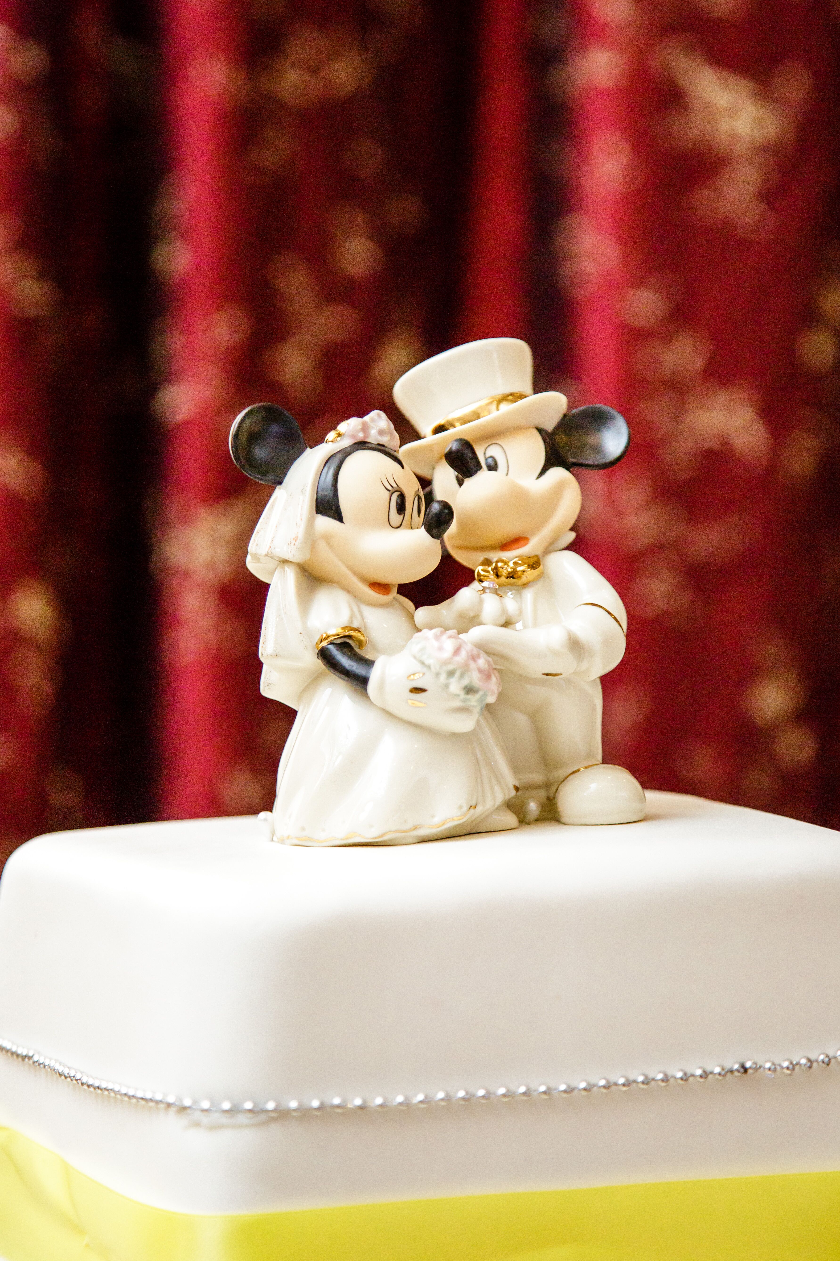 Disney Bridal Cake Topper