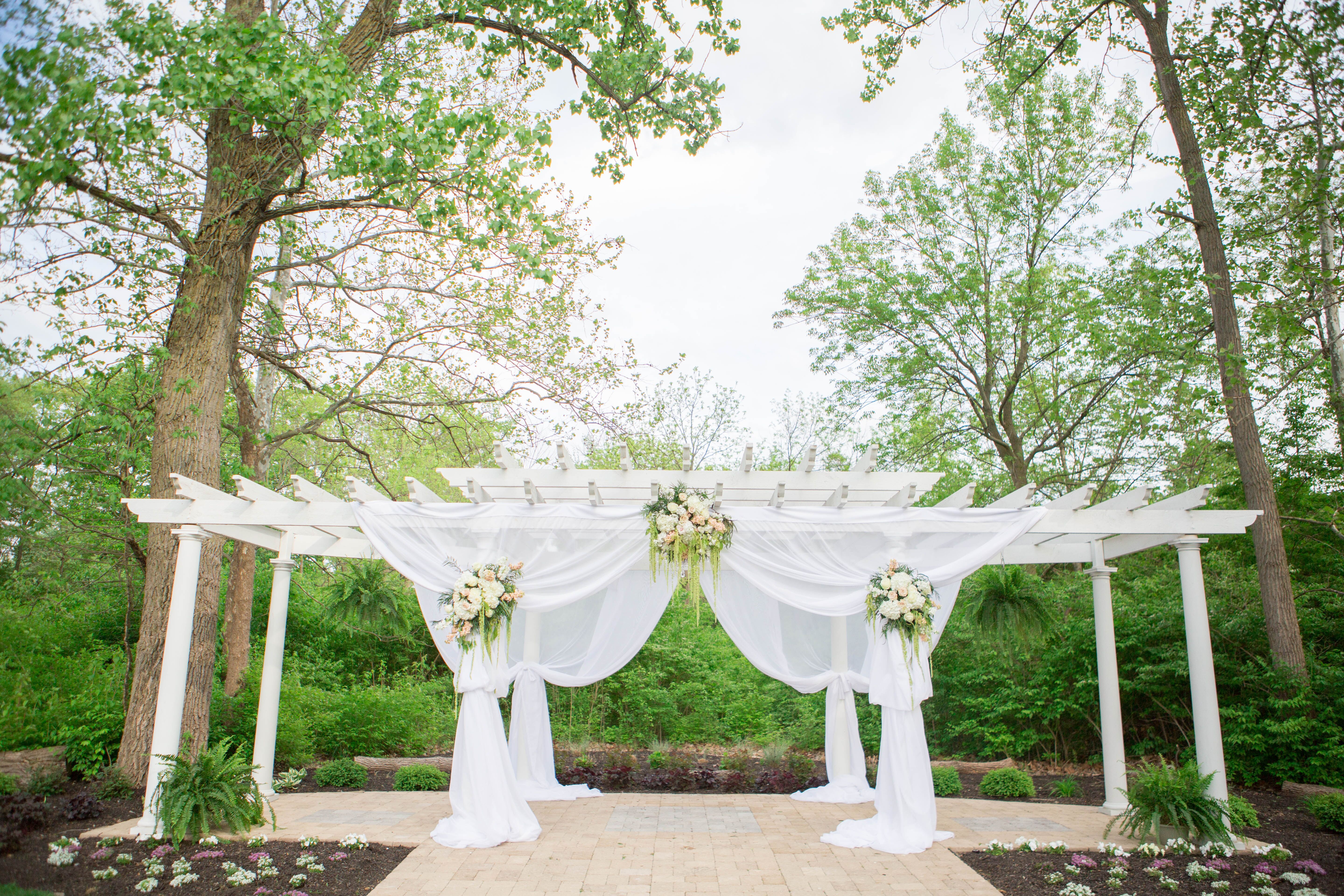 Pergola Decorations Wedding Shelly Lighting 0995