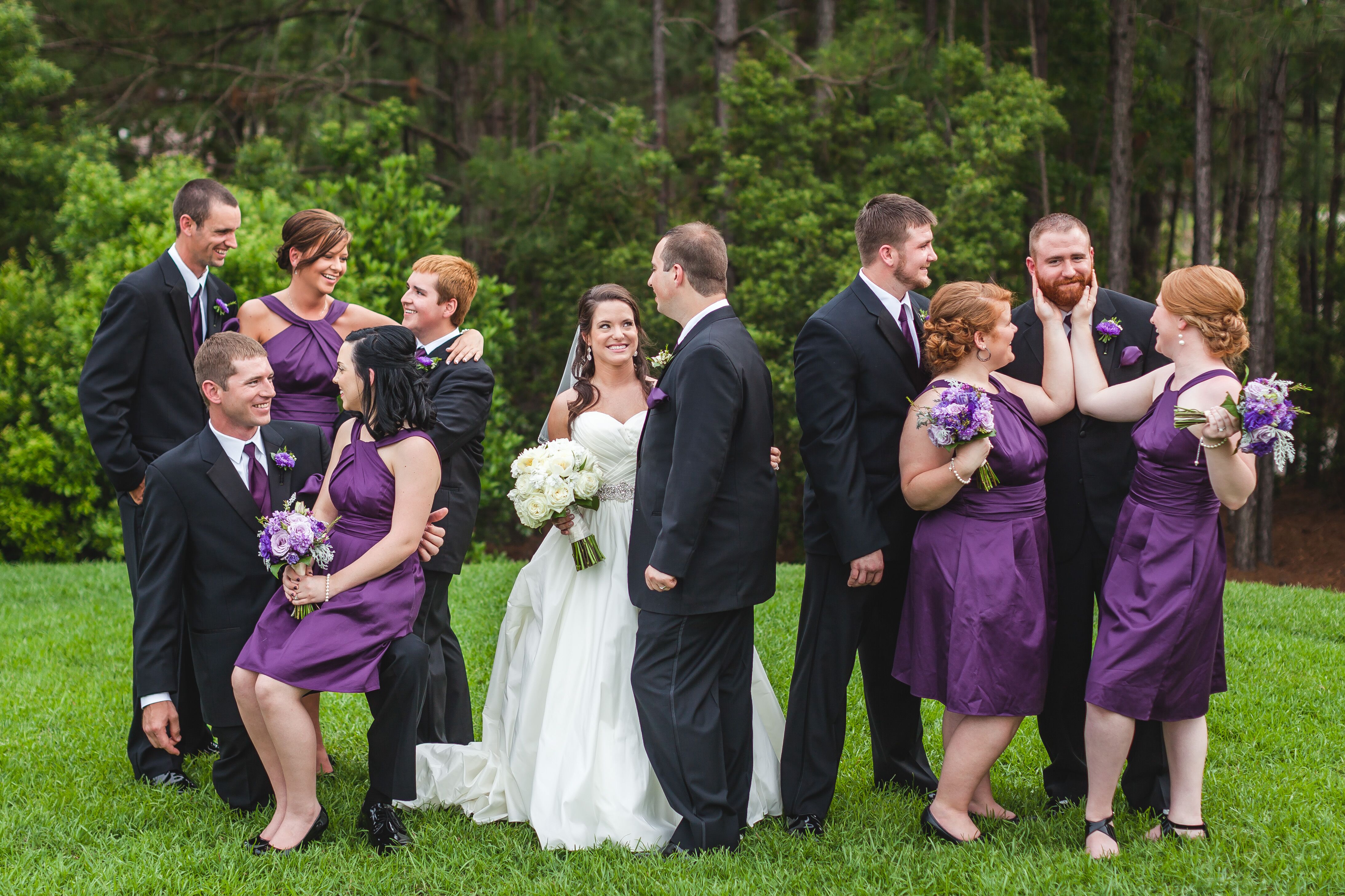 David's bridal plum clearance dress