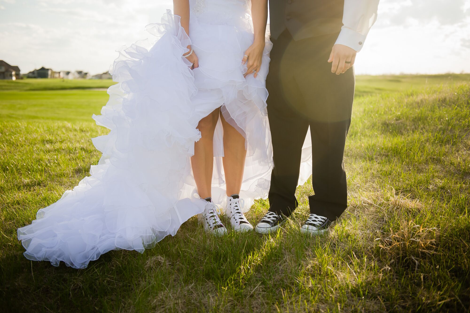 Black and White Chuck Taylor Shoes