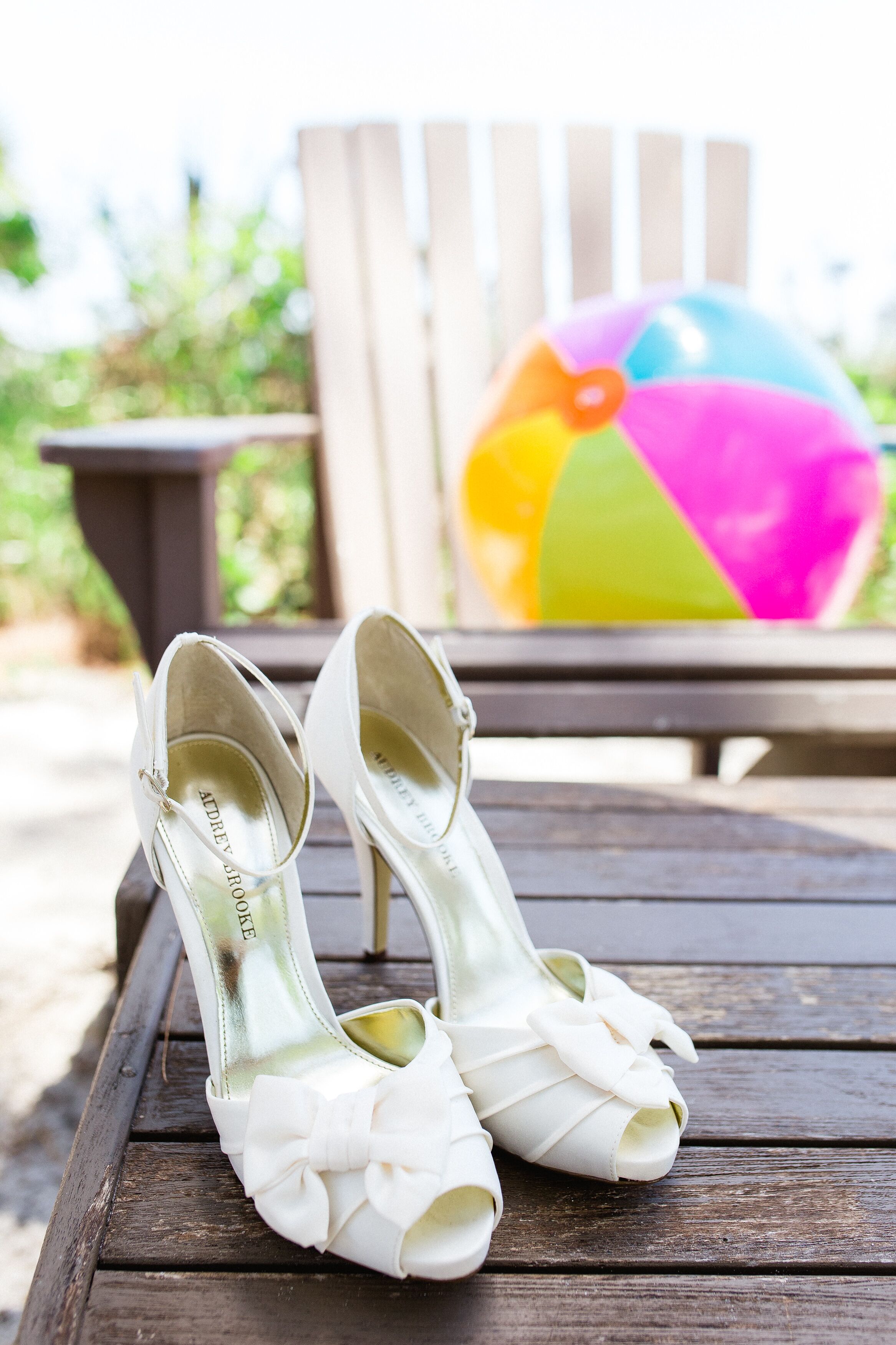 Ivory Audrey Brooke Wedding Shoes With Bows