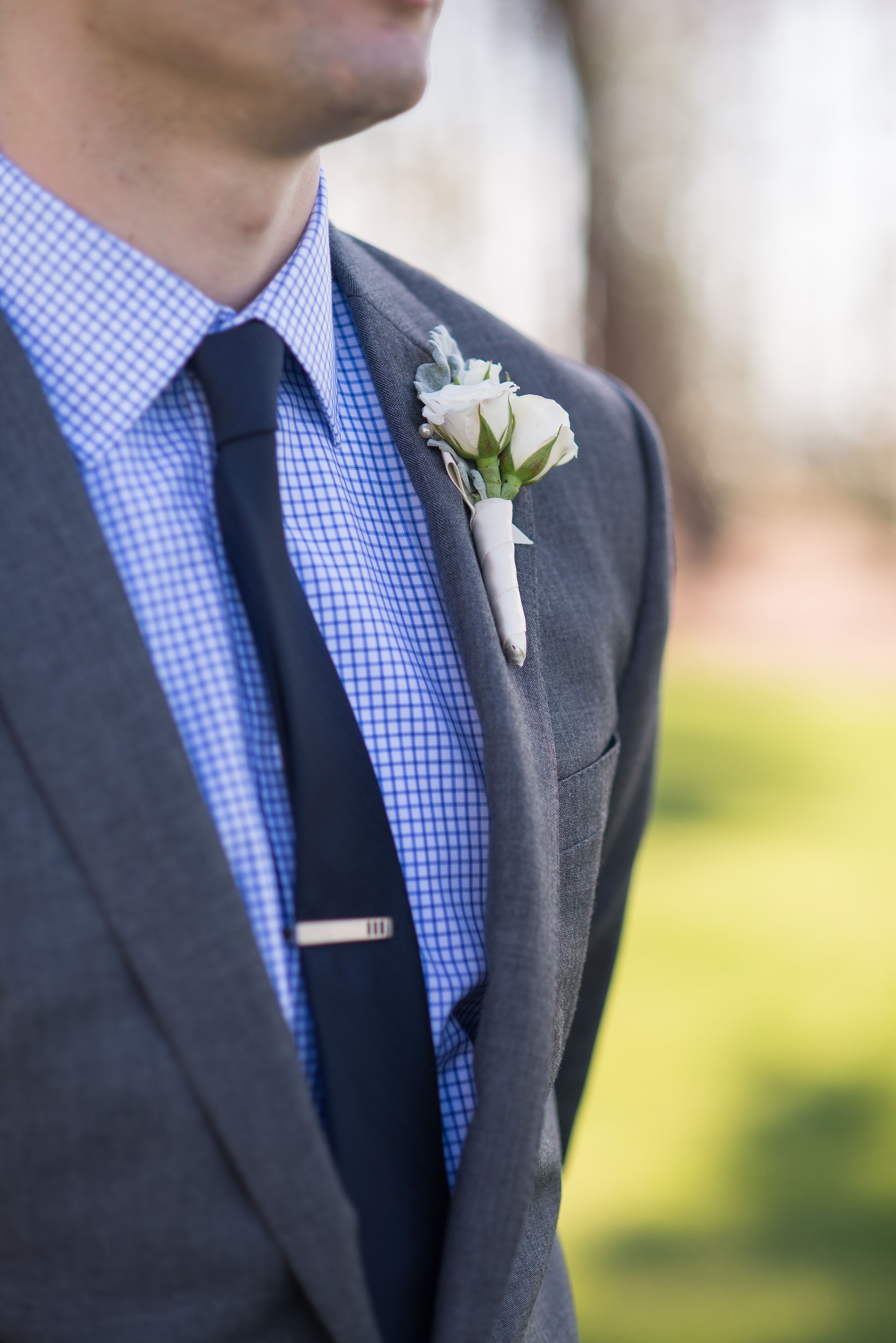 Gingham shirt and clearance blazer