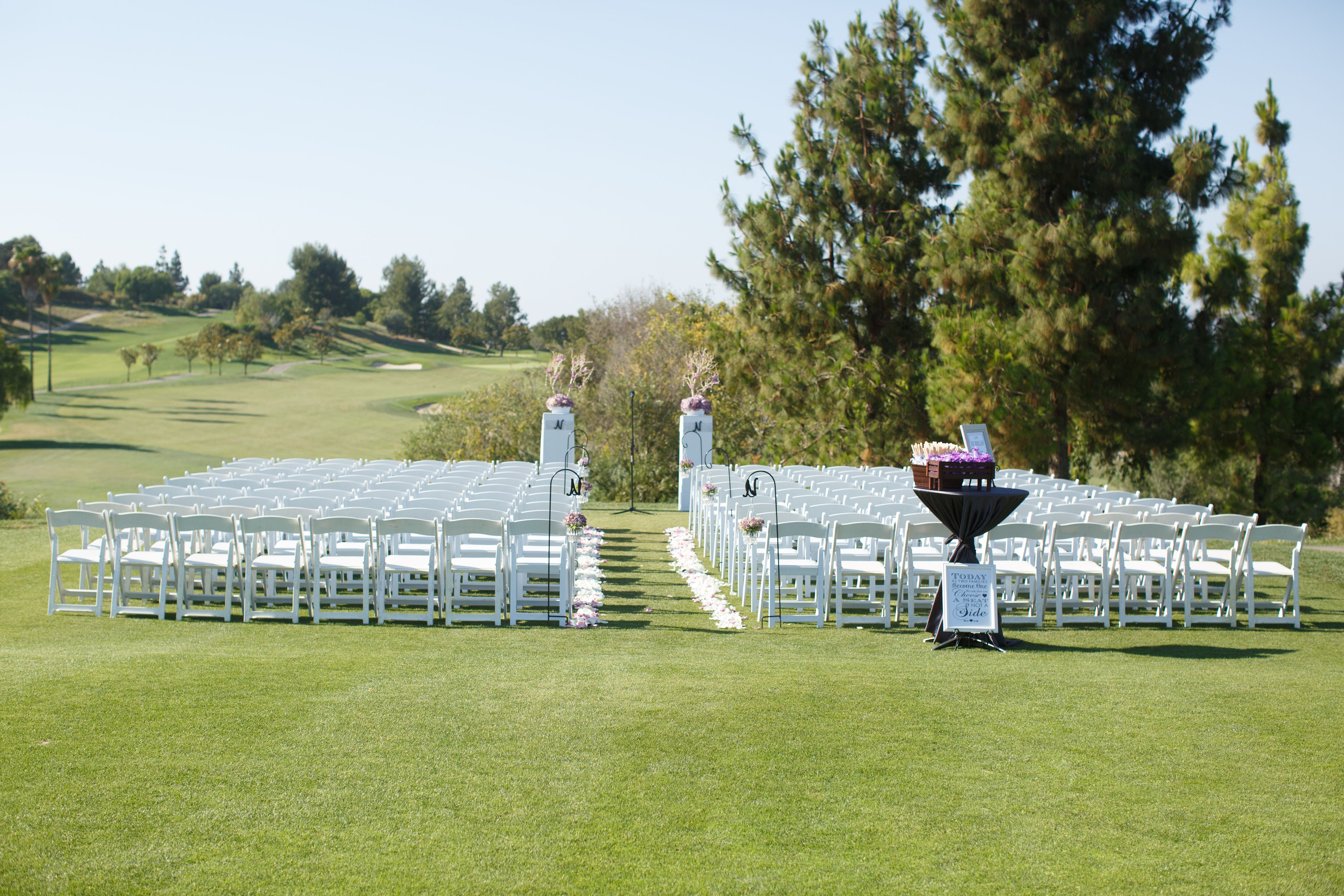 Outdoor Ceremony Aliso Viejo Country Club