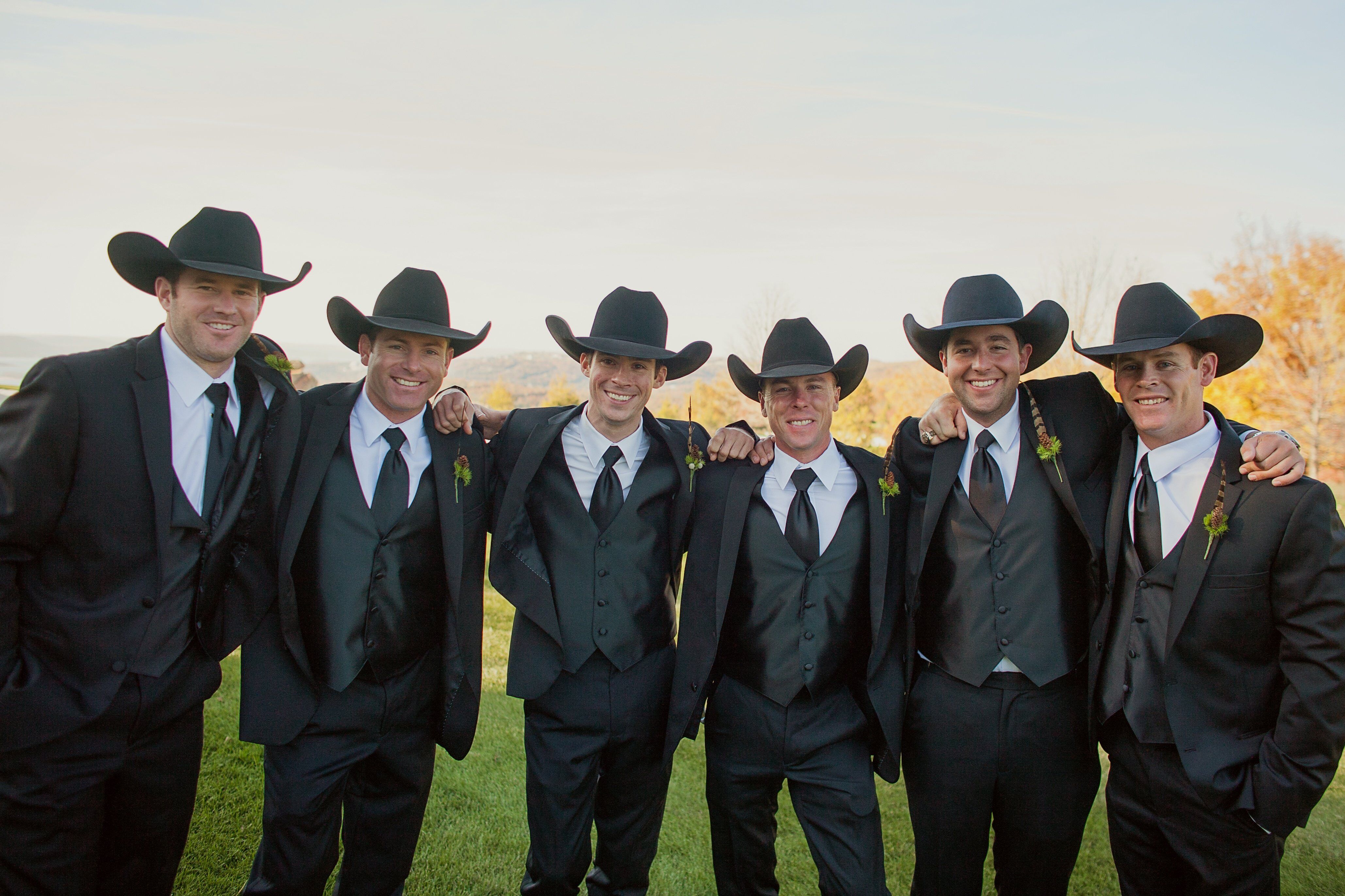 Cowboy Groomsmen