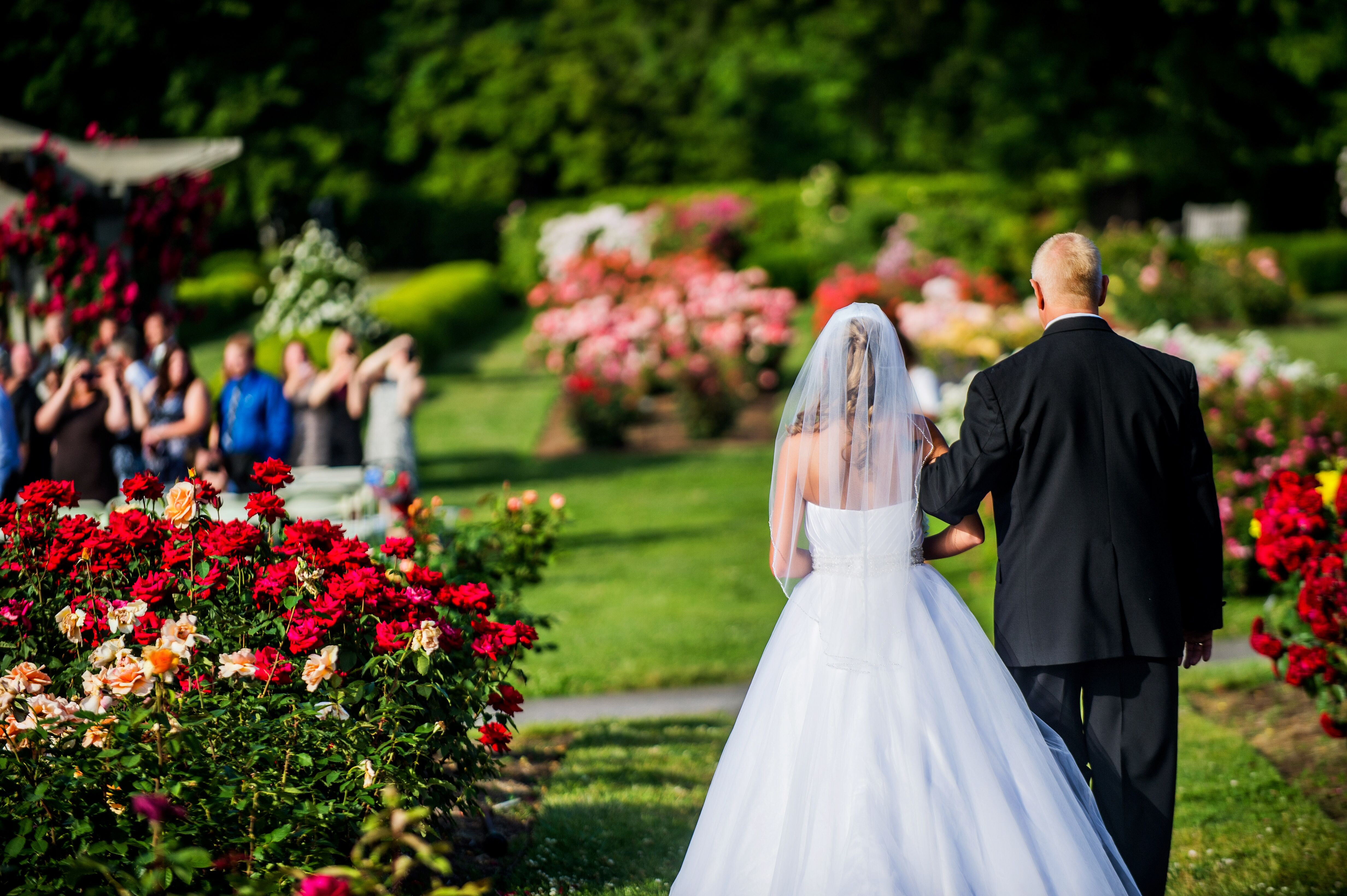 Rose Garden Processional in Norfolk