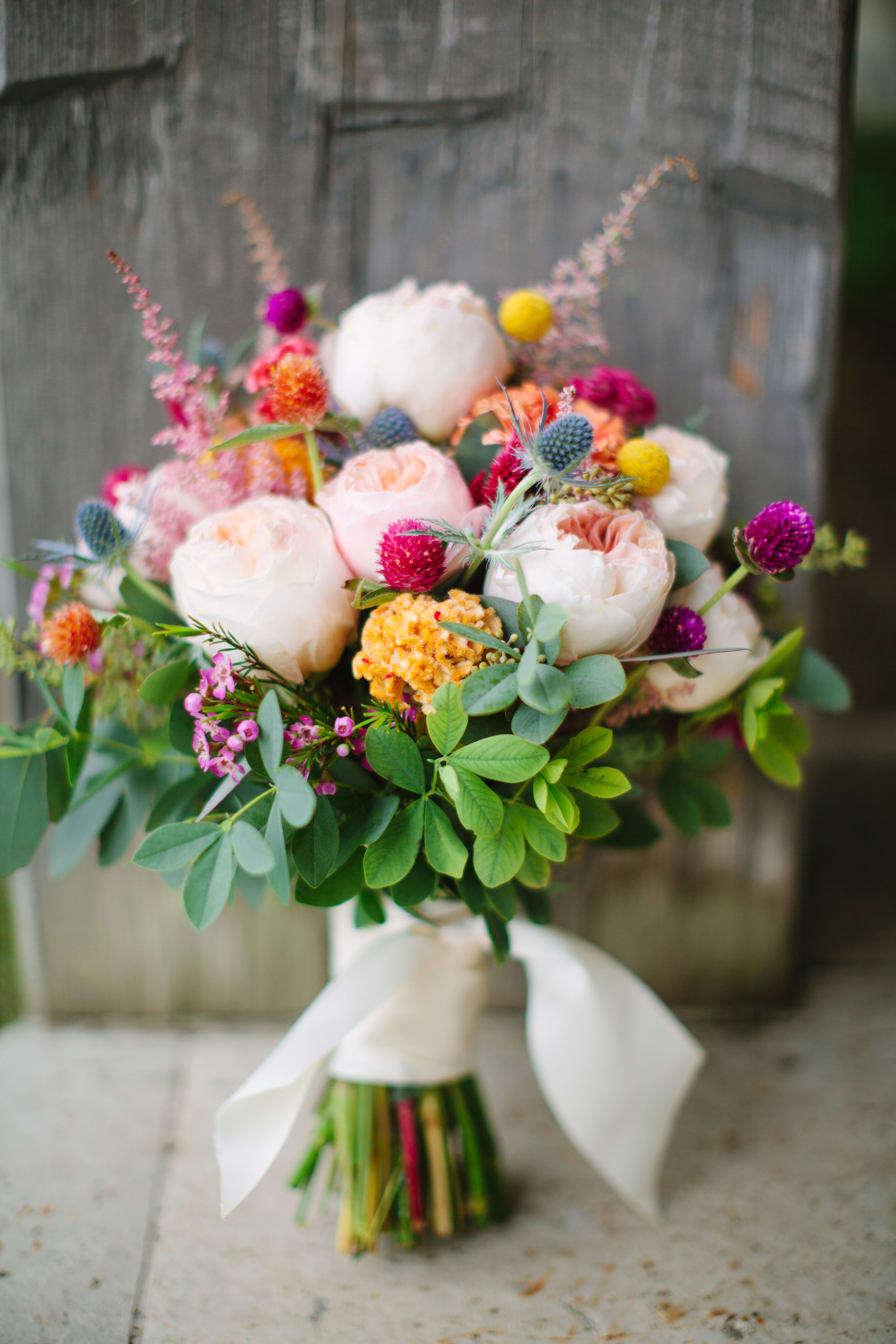 Cheerful Summer Wedding Centerpieces