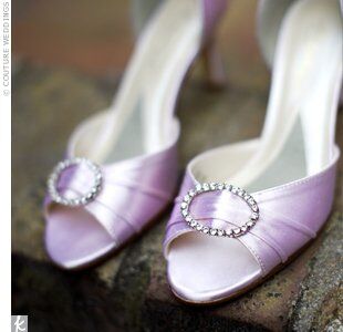 Light purple wedding online shoes