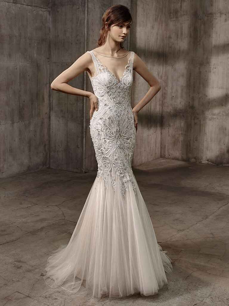 Badgley Mischka Fall 2017 Collection: Bridal Fashion Week Photos