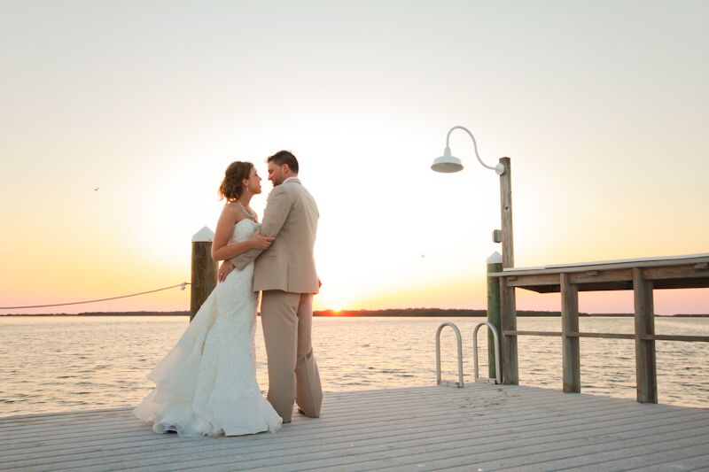 A Shabby-Chic Wedding at Tampa Bay Watch in Tierra Verde