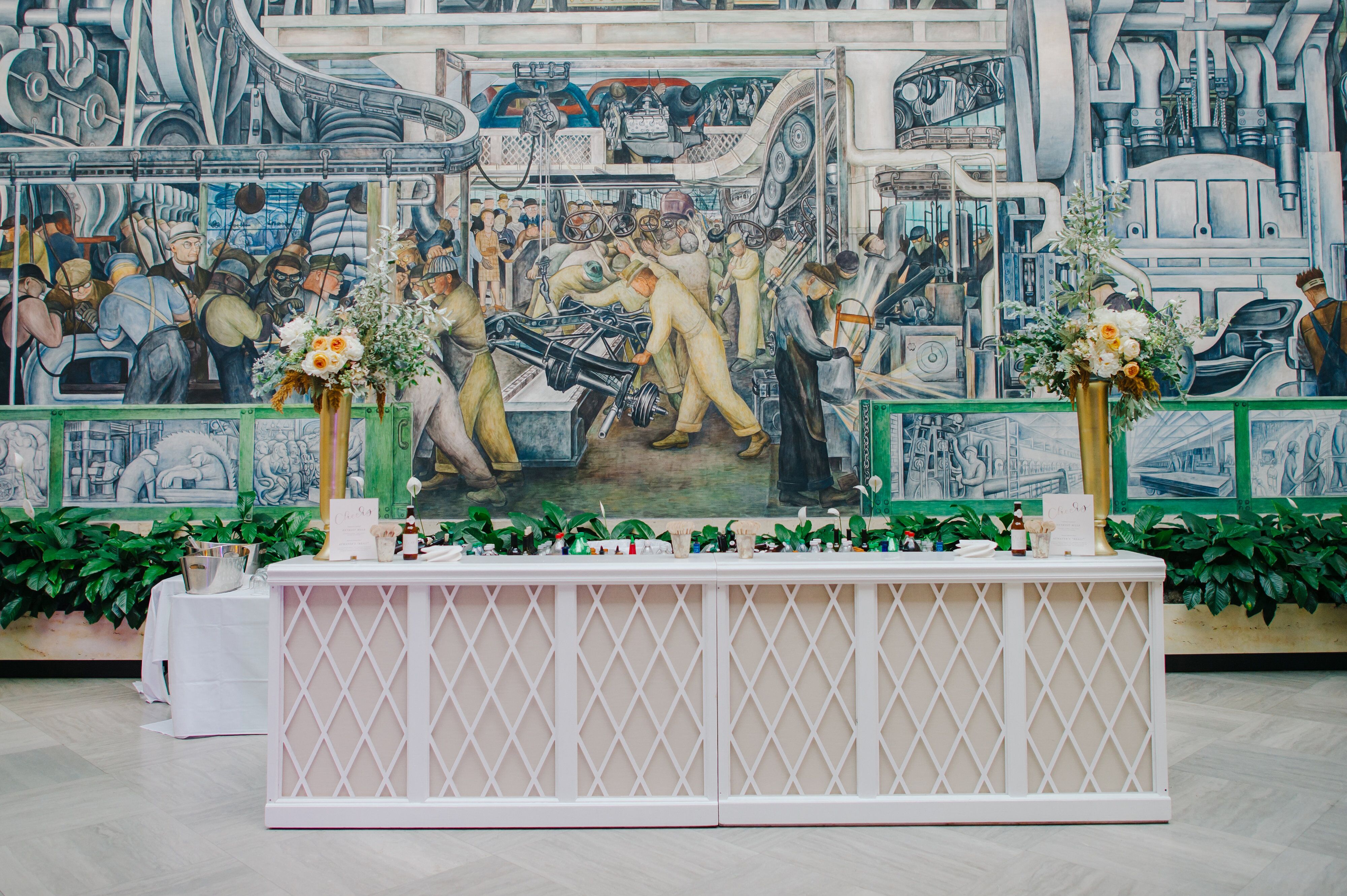 An Eclectic Colorful Wedding at the Detroit Institute of Arts in