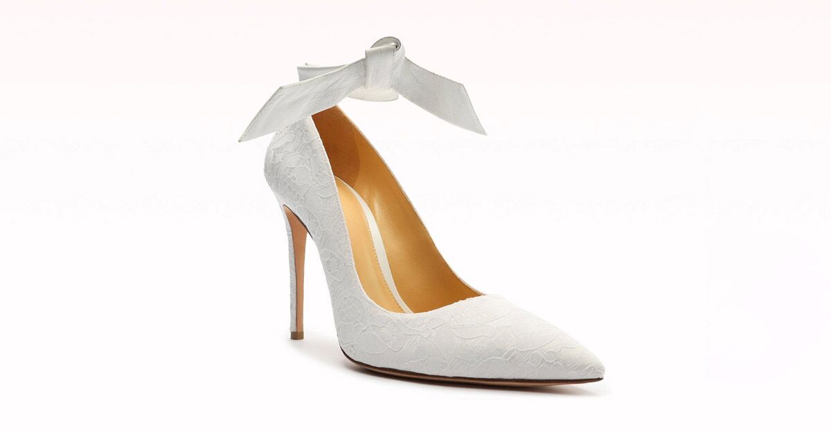 20 White Wedding Shoes Your Big Day