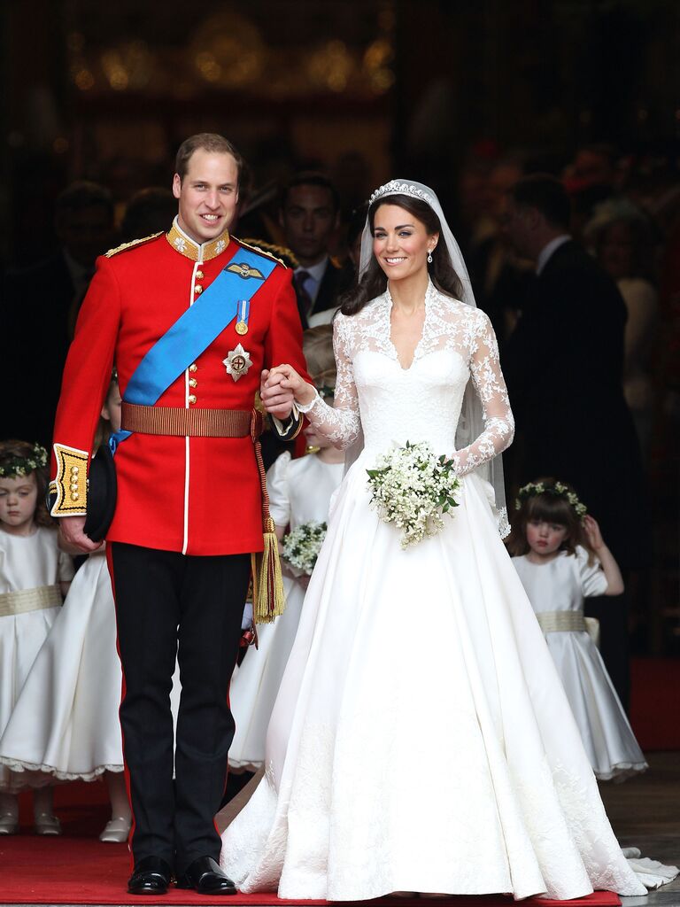 Kate Middleton's wedding dress, Sareh Nouri wedding dress look-alike