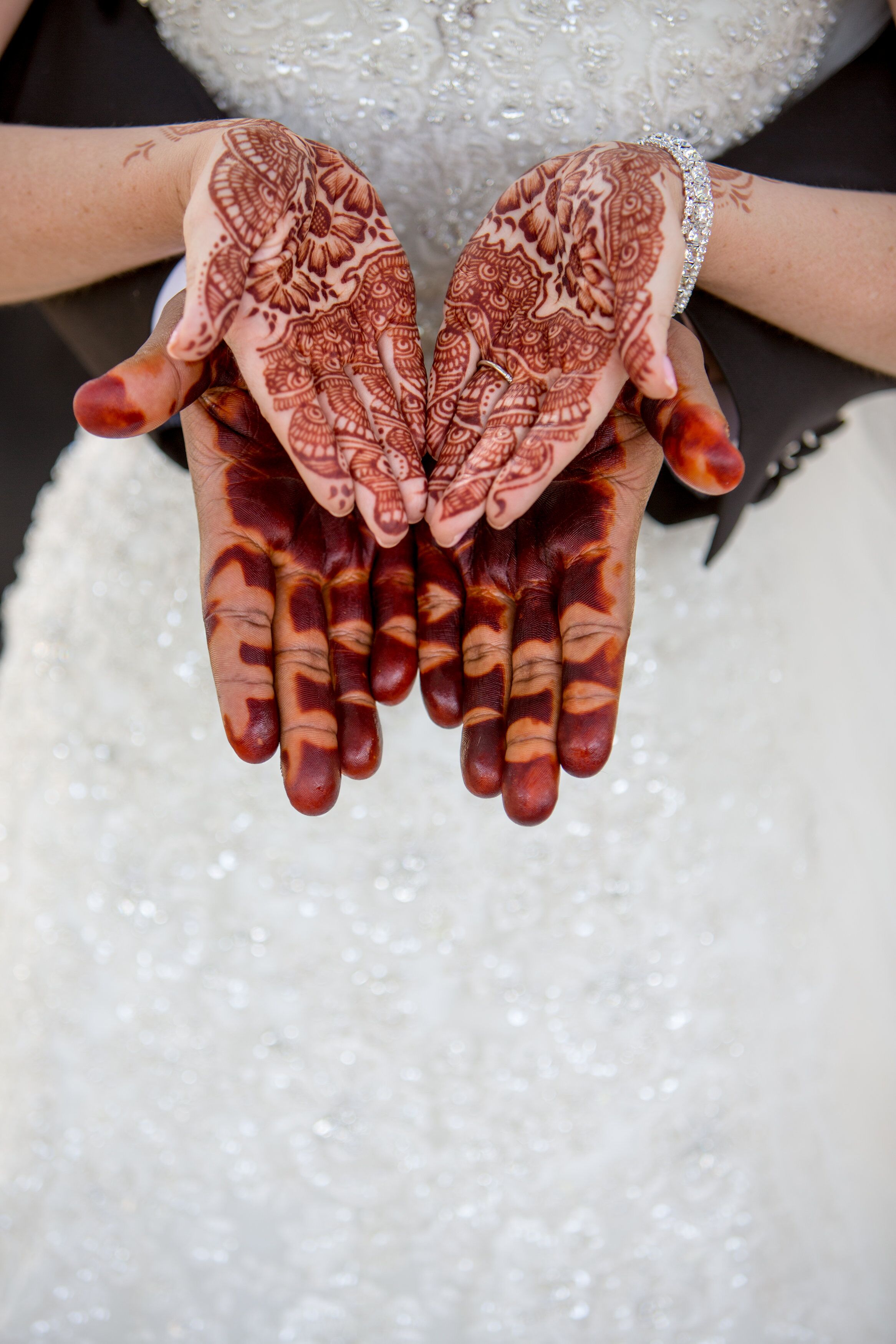 Traditional Sudanese Henna at Scottsdale, Arizona Wedding