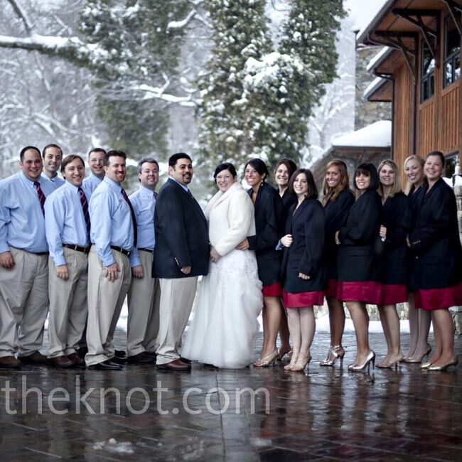 A Winter Destination Wedding  in Waynesville NC 