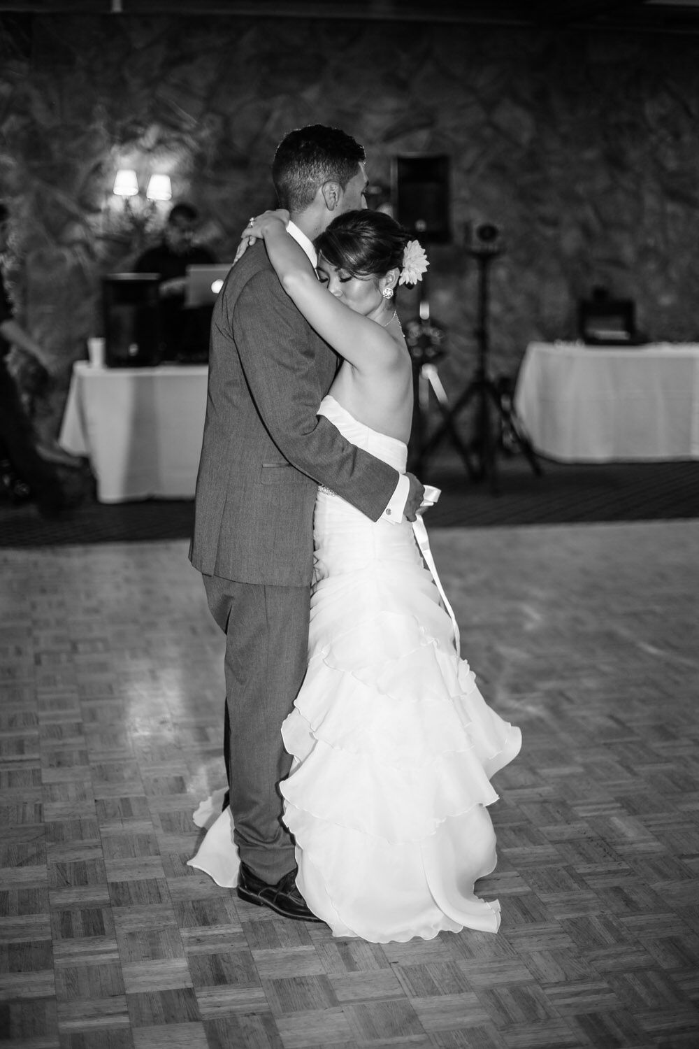 Bride and Groom Reception First Dance