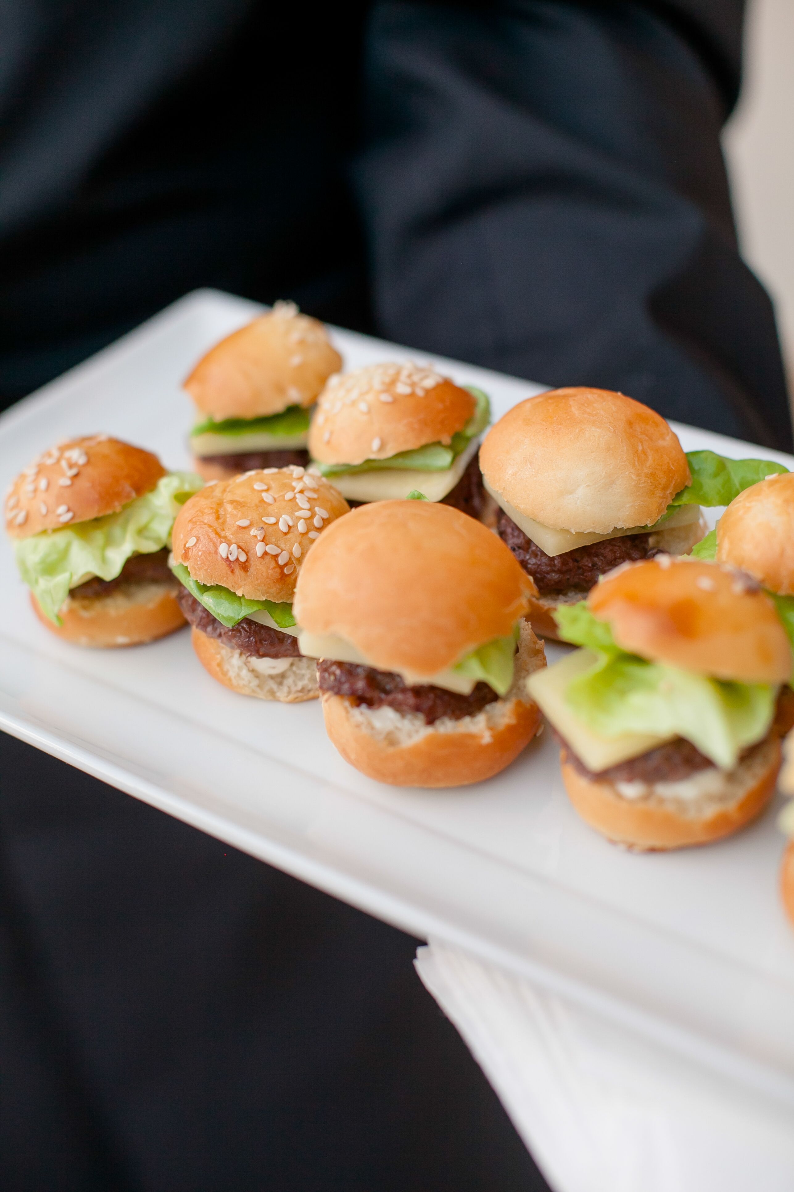 Mini Hamburger Cocktail Hour Appetizers