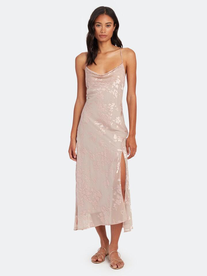 Verishop Gaia floreale midi dress