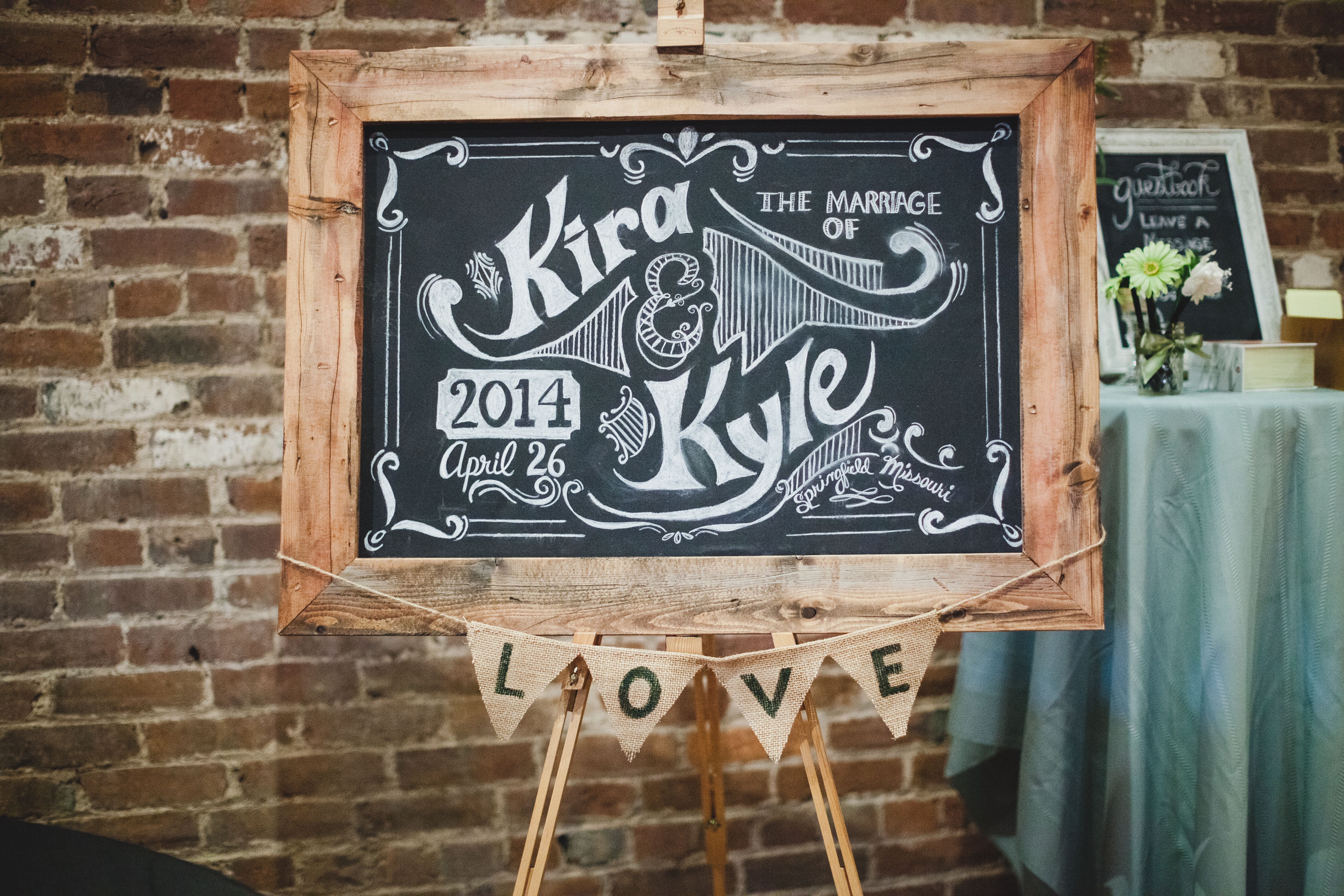 Diy Chalkboard Wedding Signs