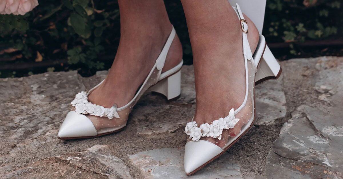 Womens Bridal Shoes Stiletto Heel Ladies Satin Flower Bridesmaid Strappy Sandals 