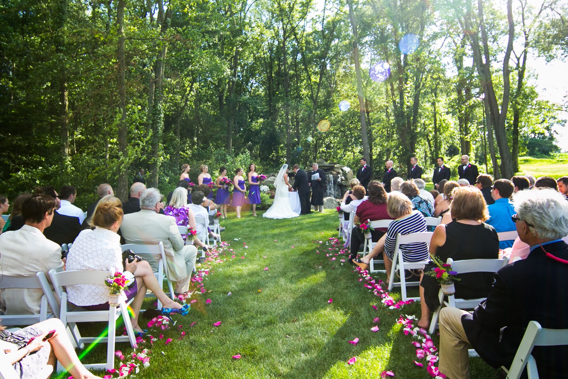 Brandywine Manor House Inn Outdoor Ceremony