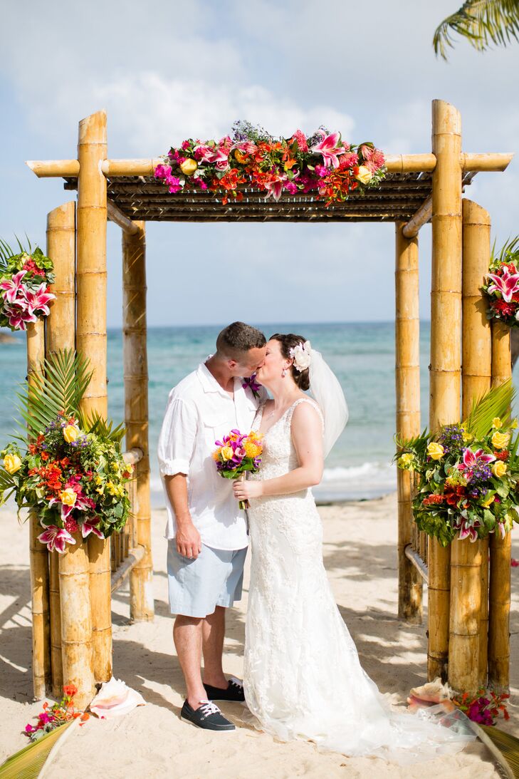 bolongo bay beach resort wedding