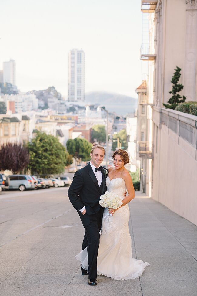 A Timeless, Glamorous Wedding at the Fairmont Hotel in San Francisco ...