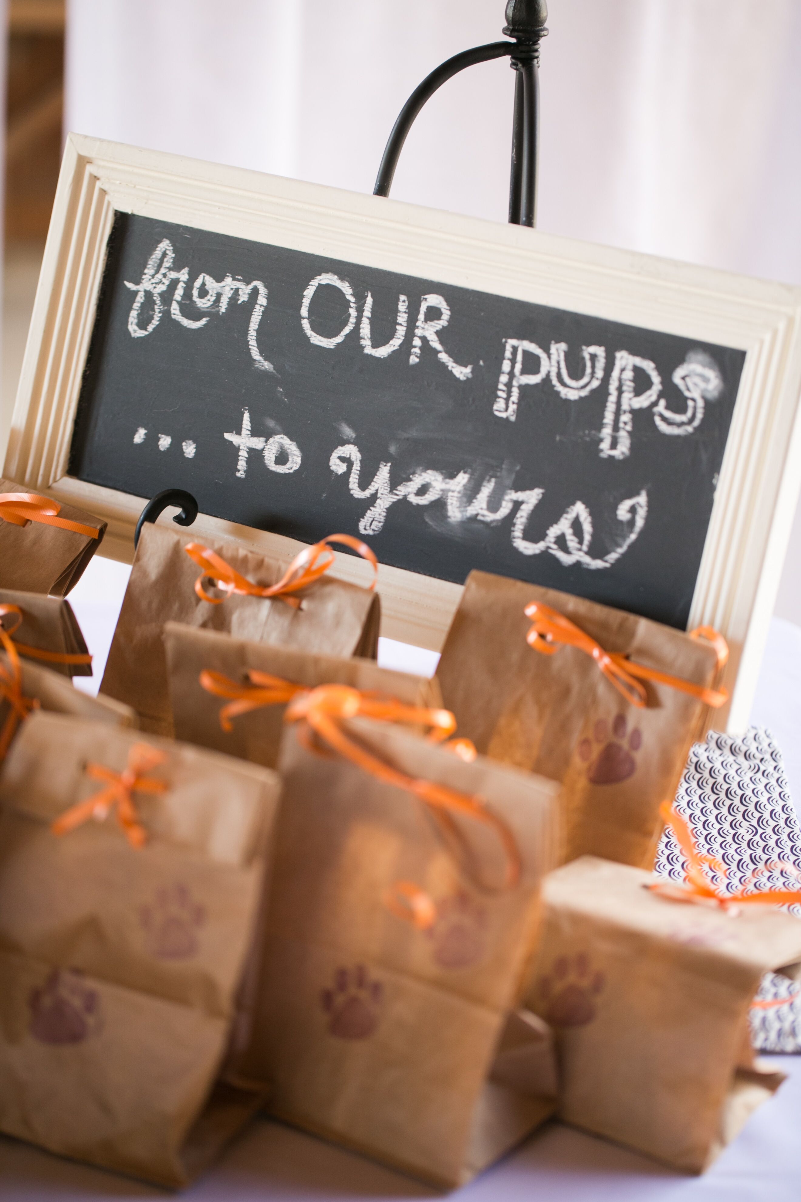 Dog treat sale wedding favors