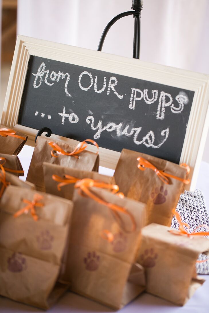 Dog Wedding Favors