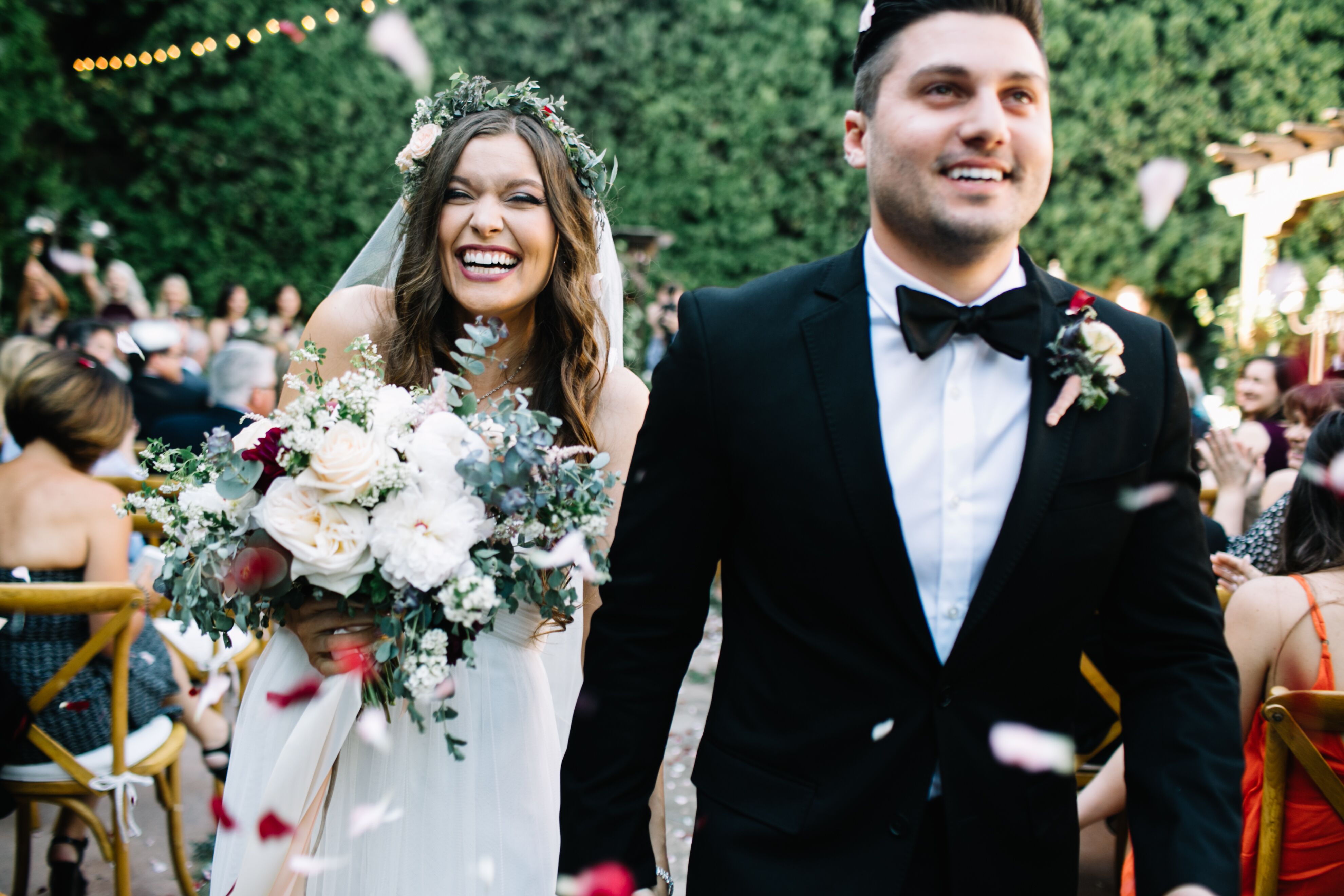 A Romantic Garden Wedding With Vintage Details at Franciscan Gardens in ...