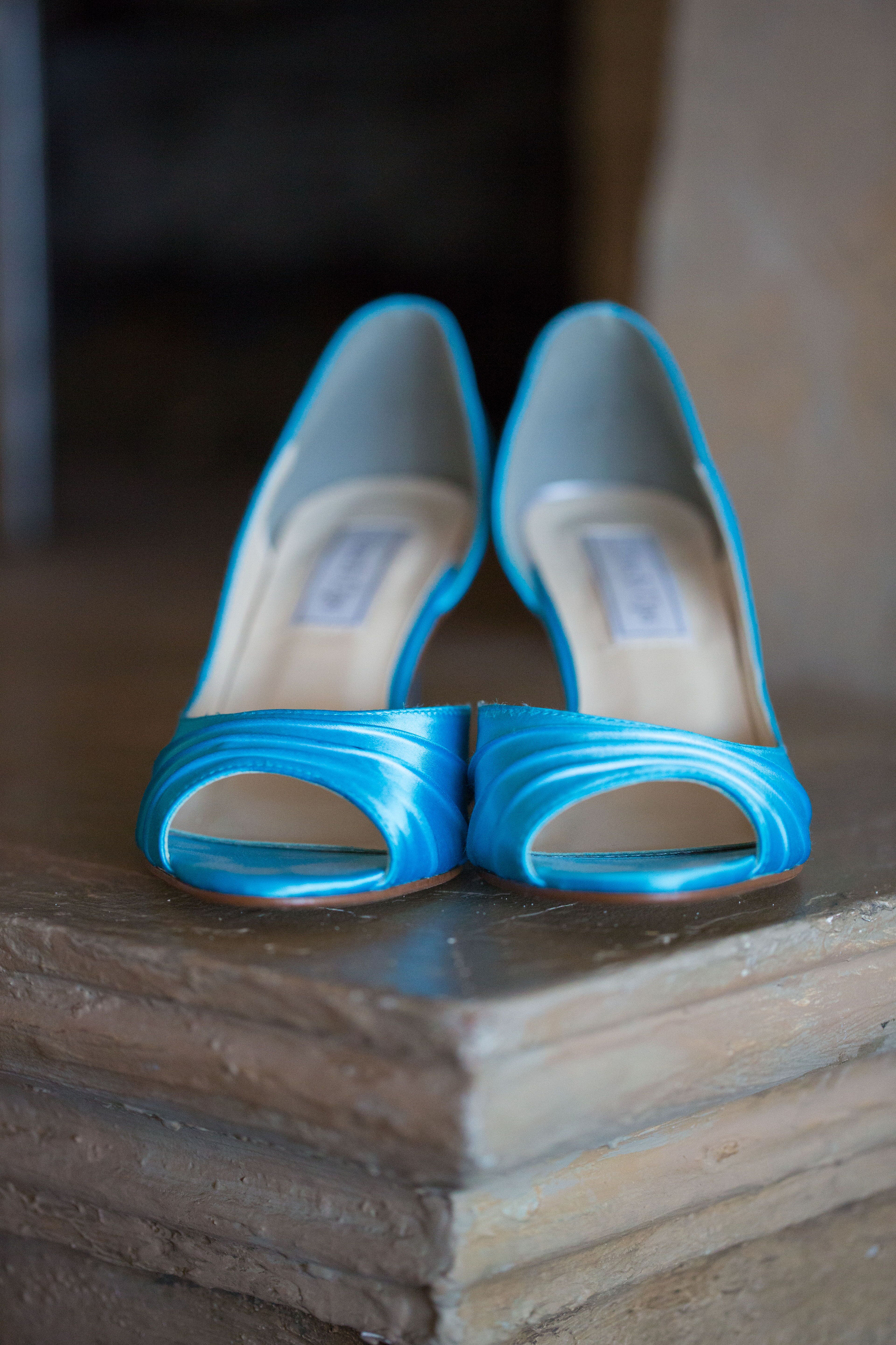 malibu blue wedding shoes