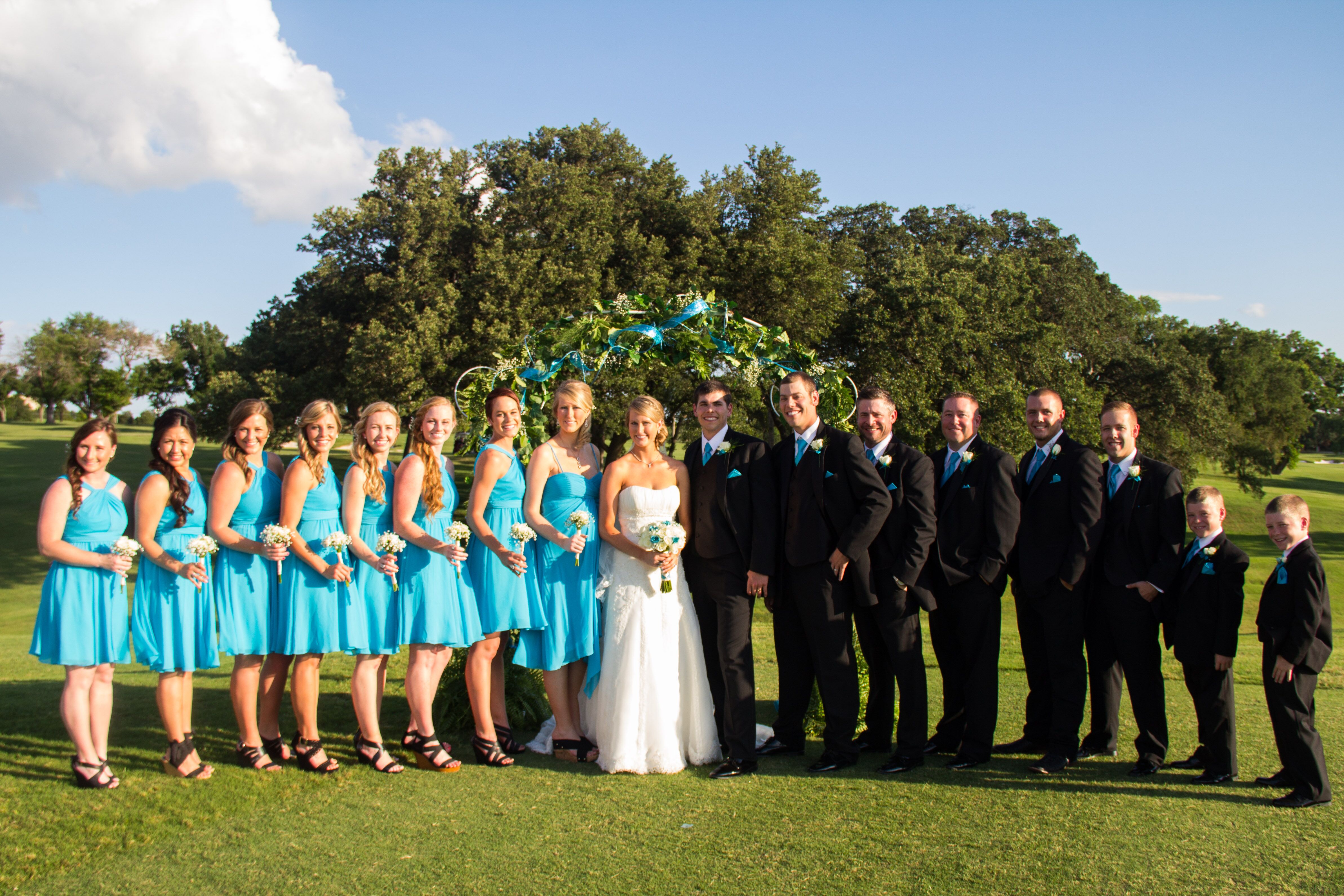 Cerulean Bridesmaid Dress