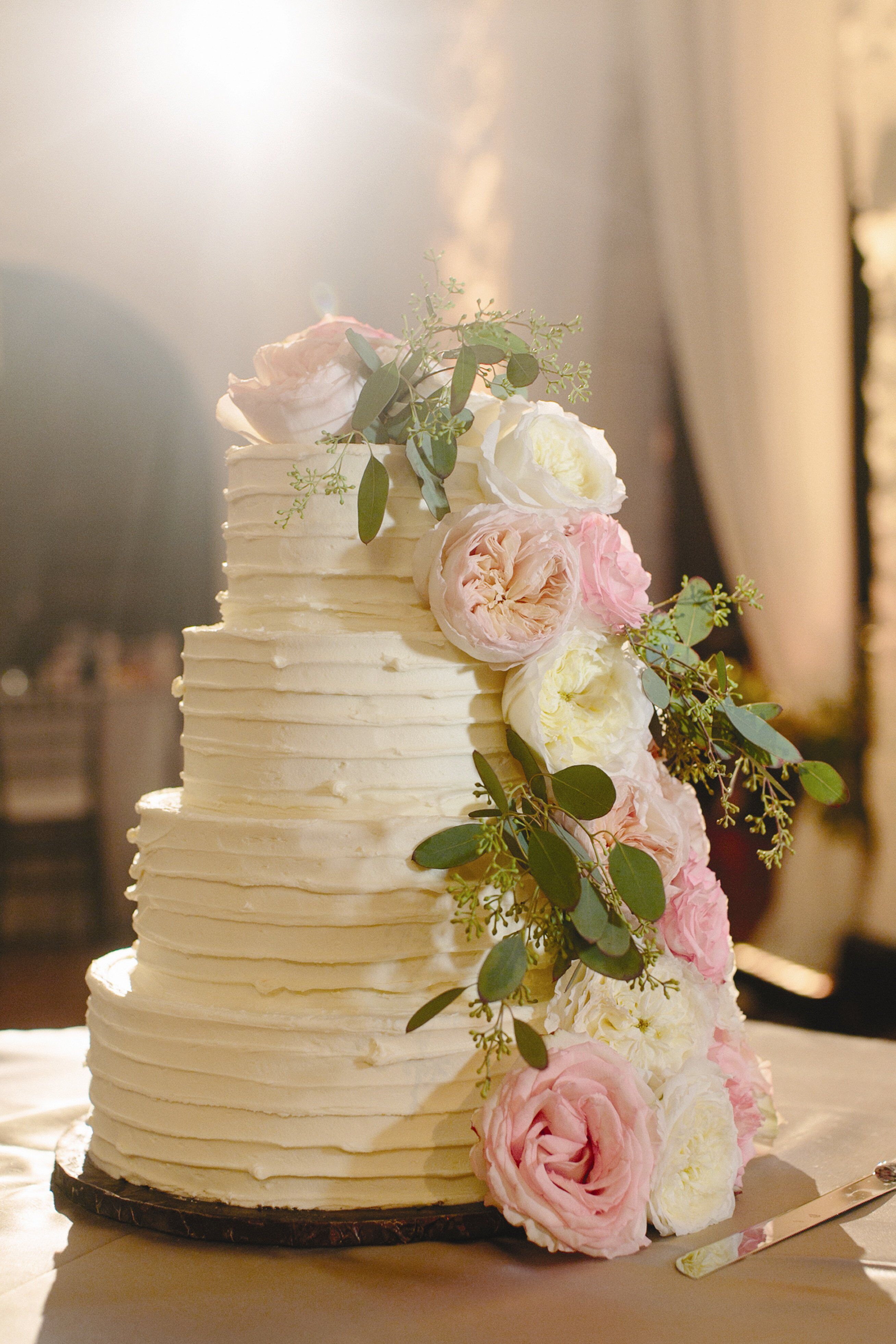 Ruffled Buttercream Cake