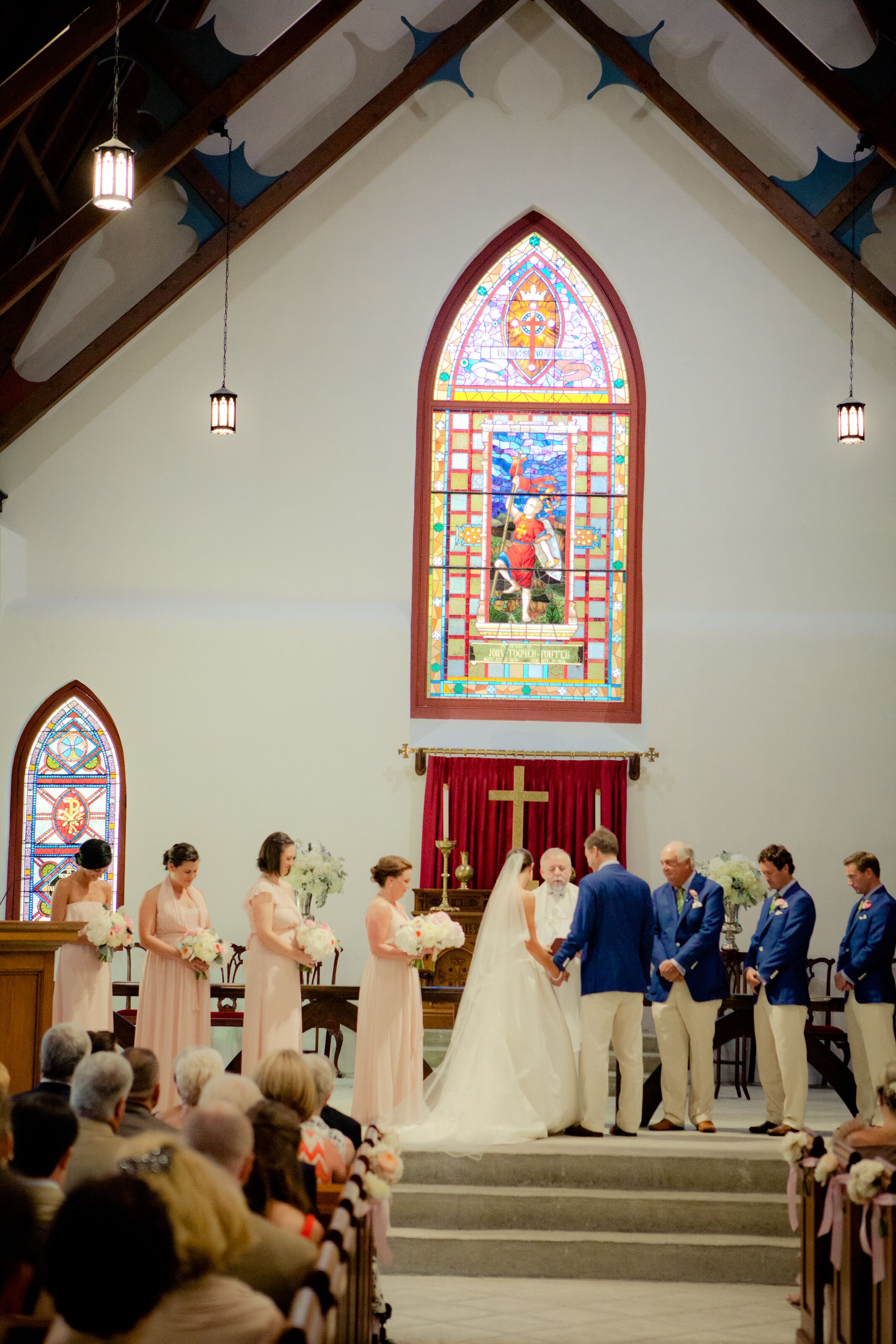 Intimate St. Luke's Chapel Ceremony