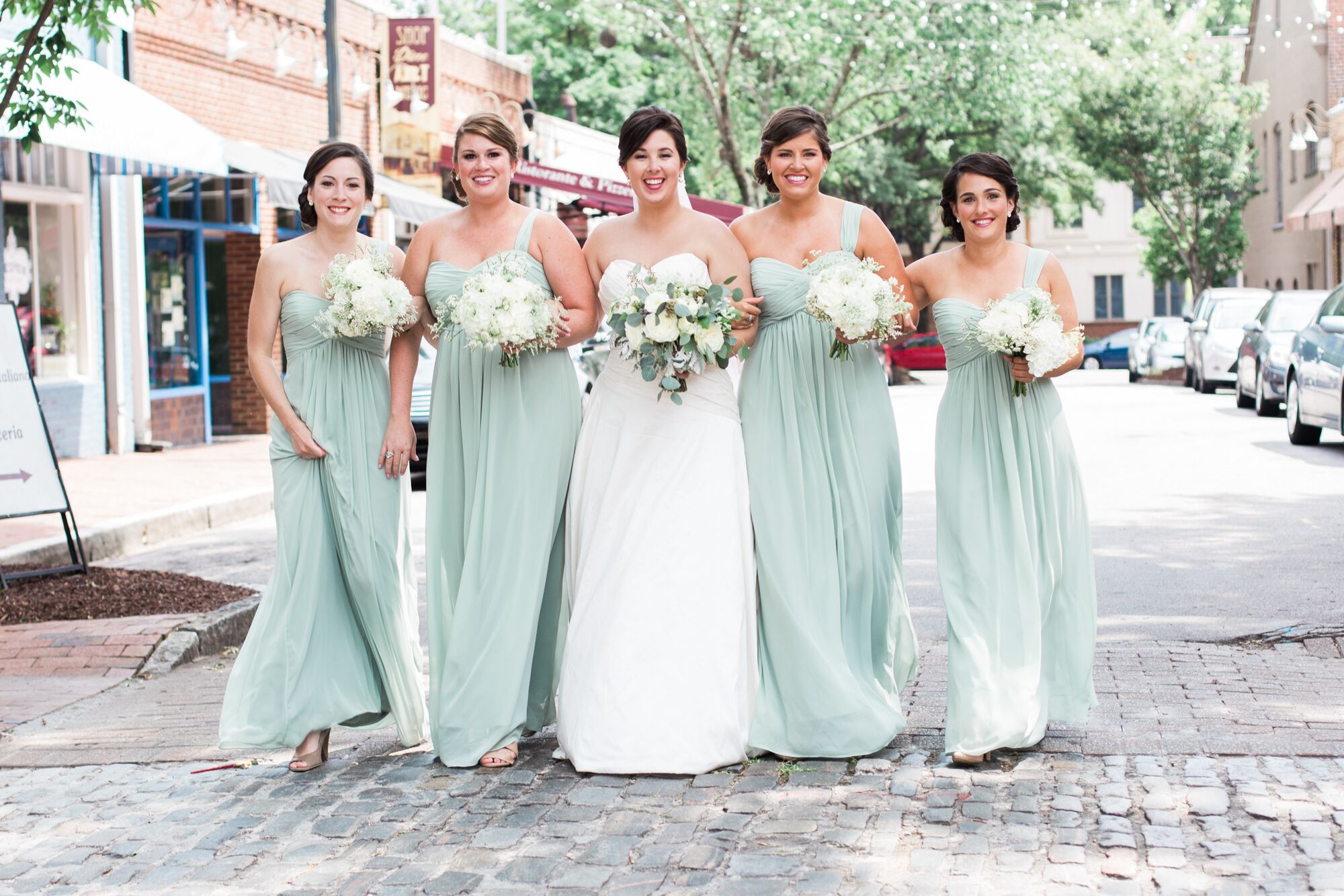 One Shoulder Bridesmaid Dresses Bill Levkoff