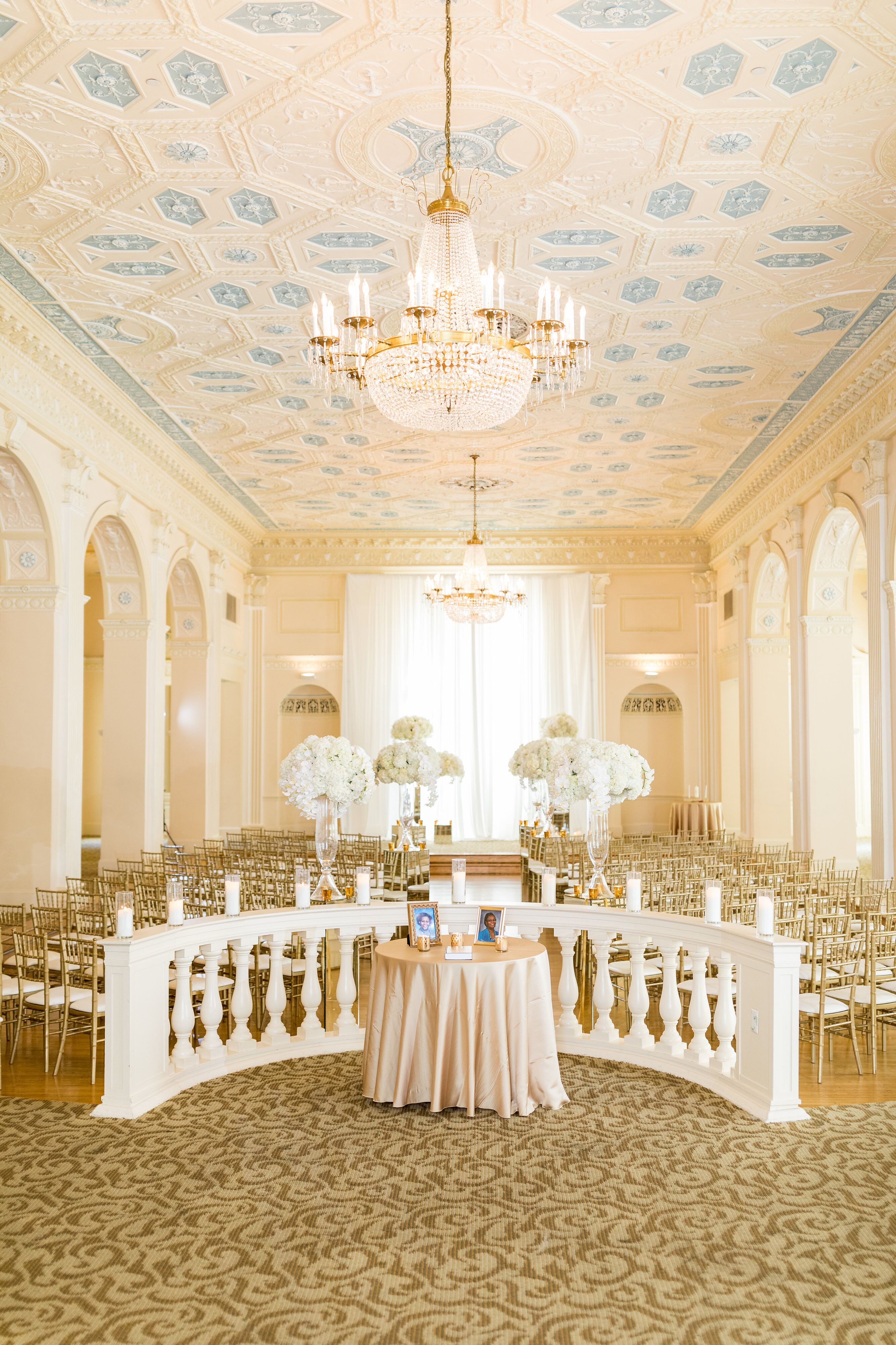 Glamorous Ceremony at The Biltmore Ballrooms in Atlanta,