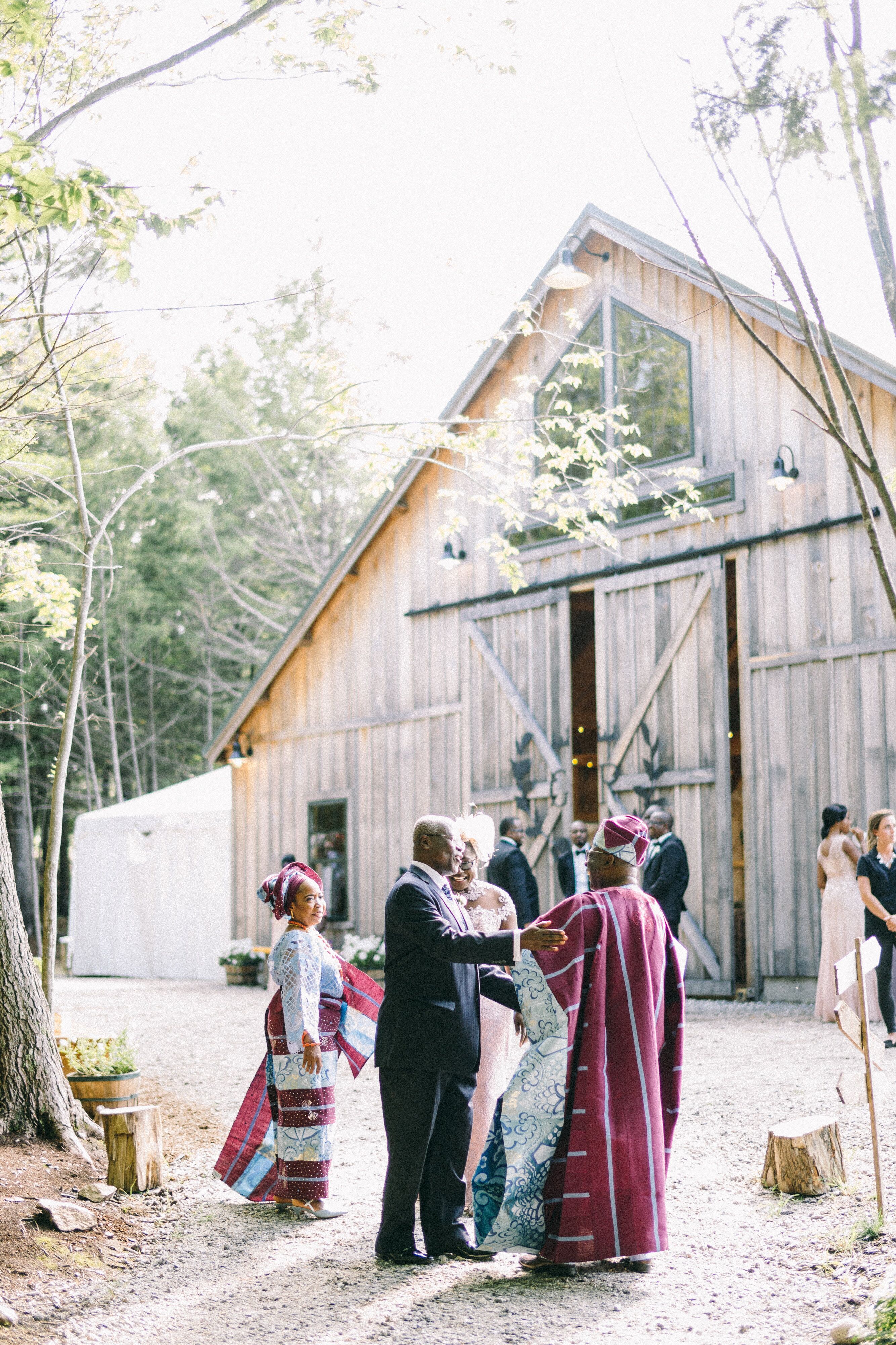 Outdoor Nigerian Reception