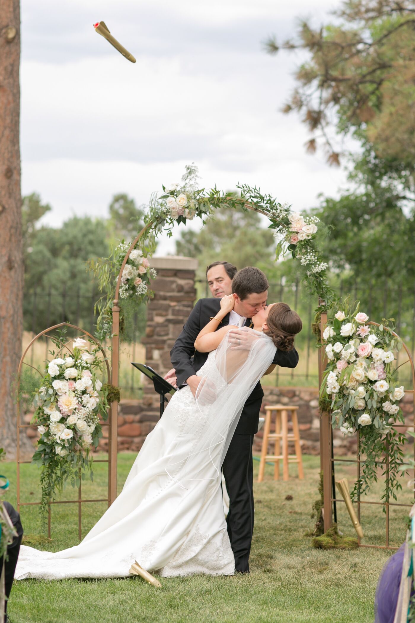 Ceremony First Kiss