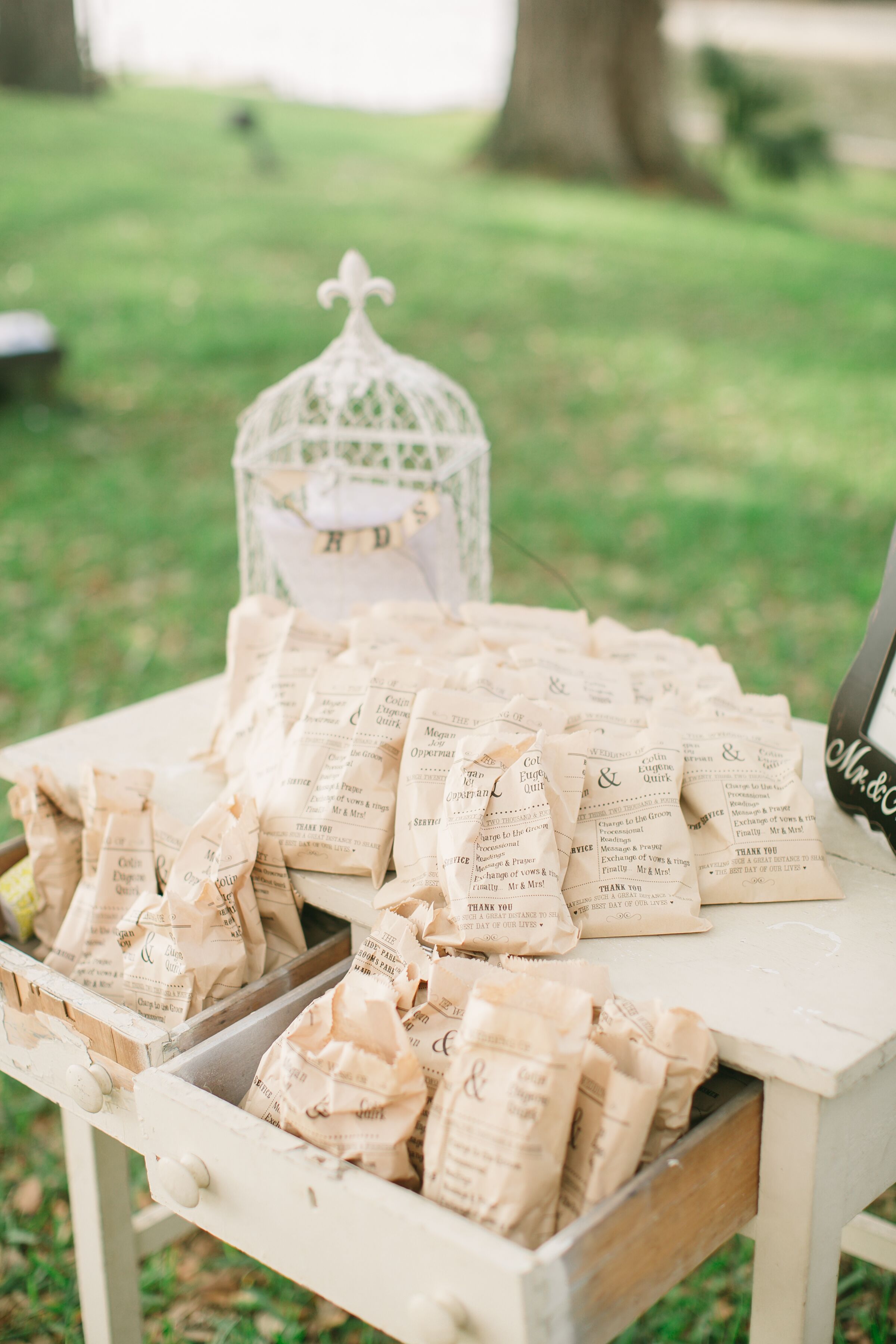 Ceremony Program Favors