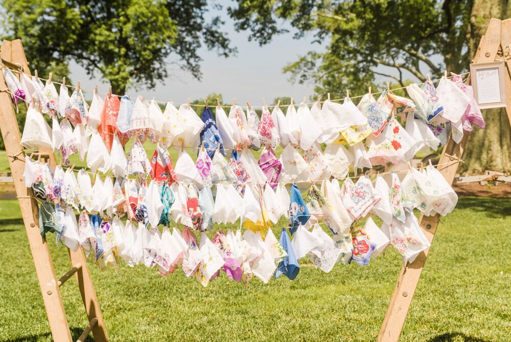 handkerchief display