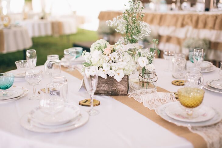 A DIY Country Chic Wedding  at the Austin Mansion in 