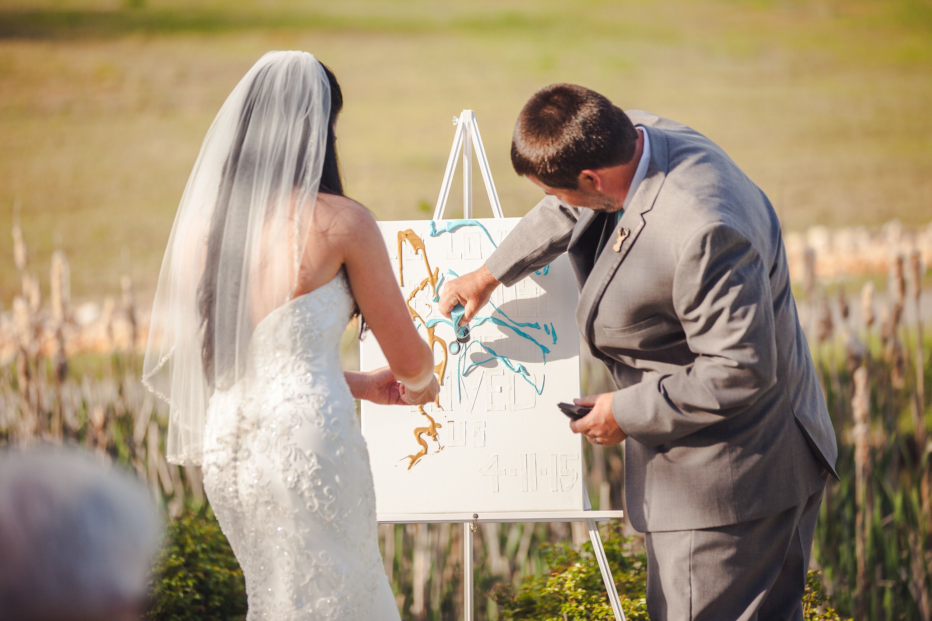 Alternative Finger-Painting Unity Ceremony Tradition