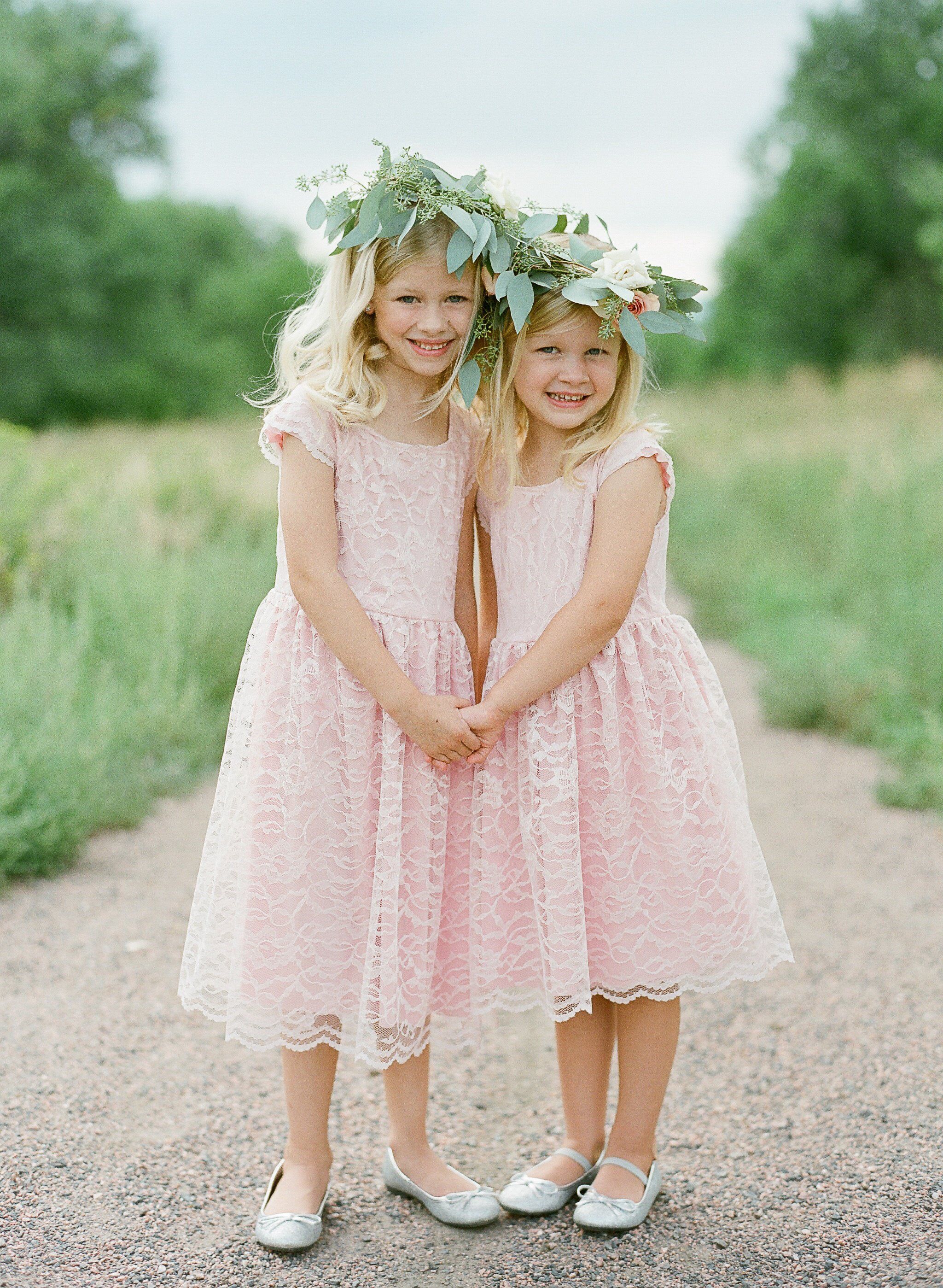 Blush Flower Girl Look