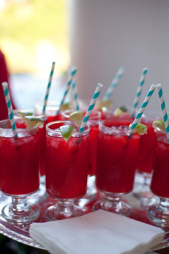 Signature Red Cocktails