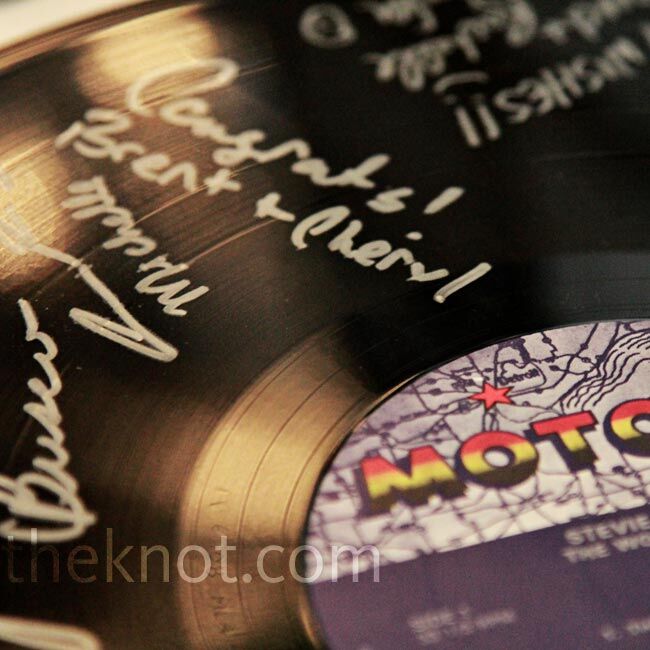 Vinyl Record Guest Book - American Vinyl Co