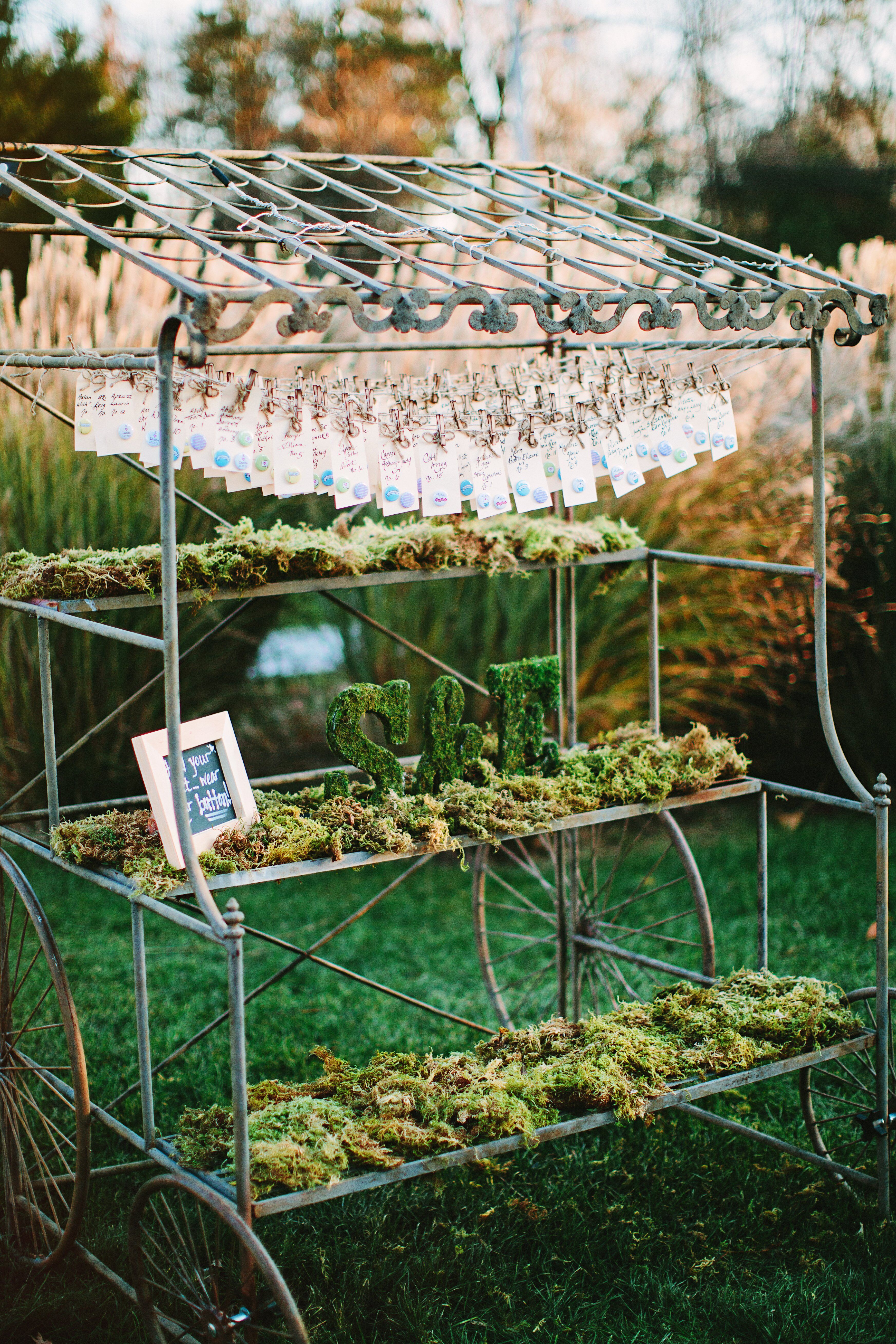 Unique Escort Card Pins