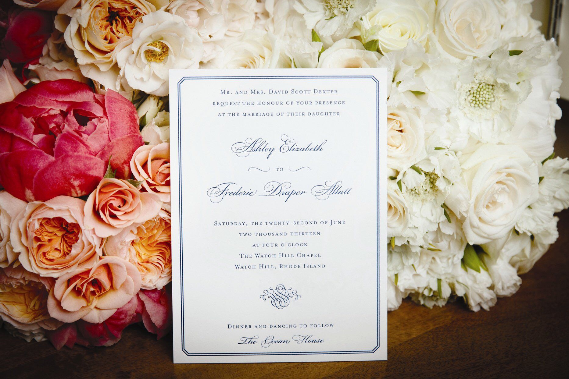 White Invitations