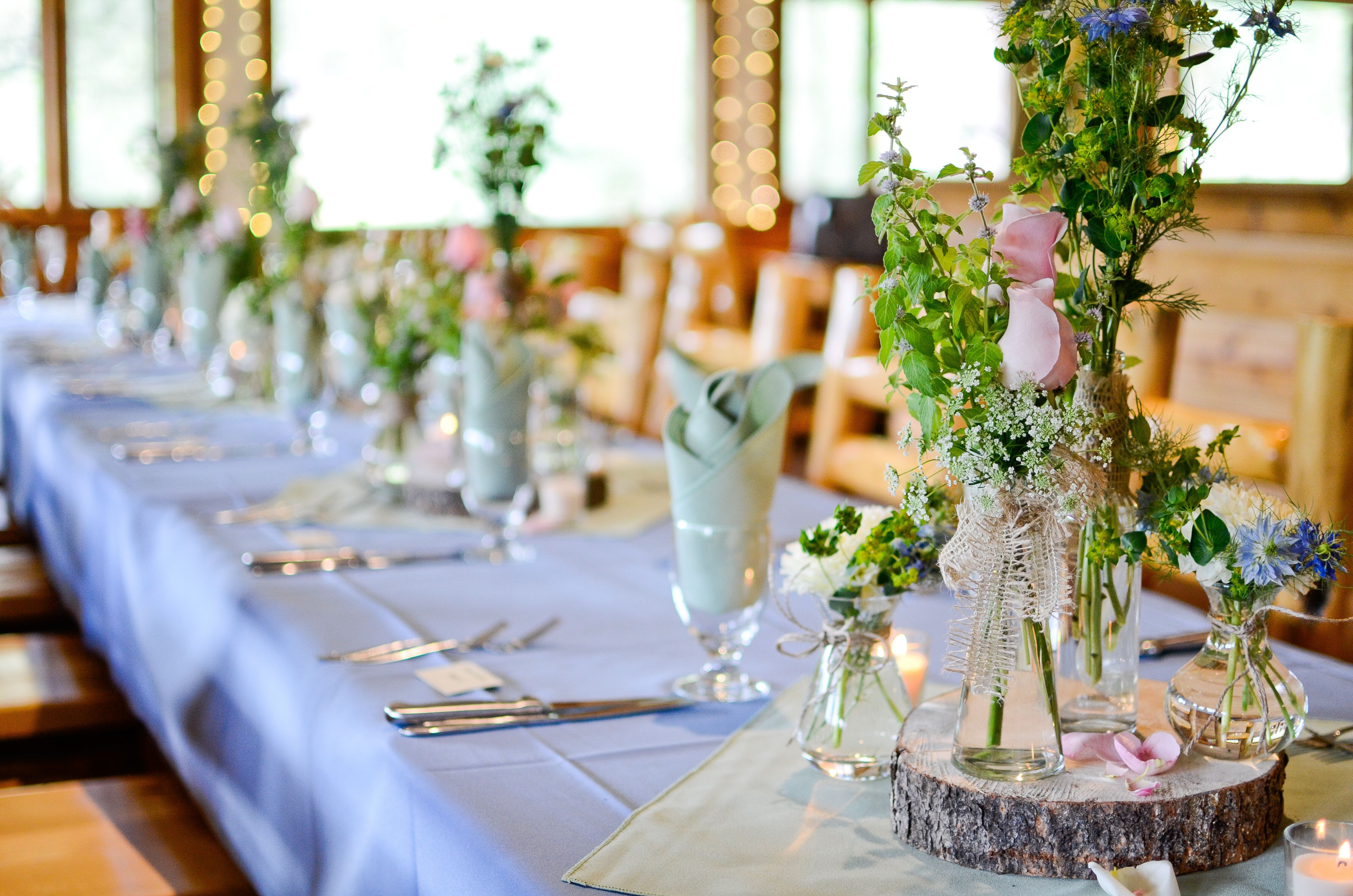 Long Reception Table Dinner